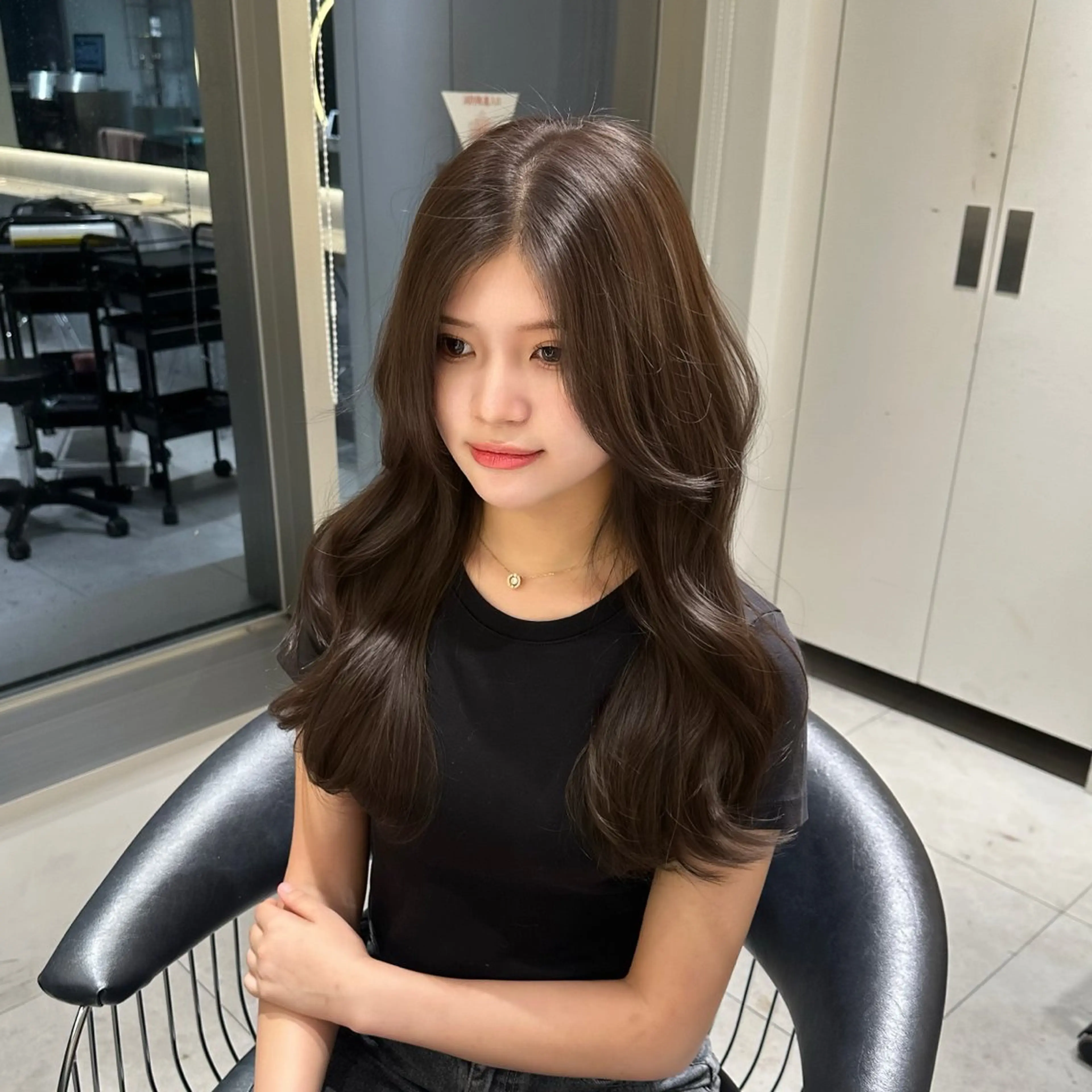 ミディアム ヘアカラー コウスケ/ lond uluのヘアスタイル