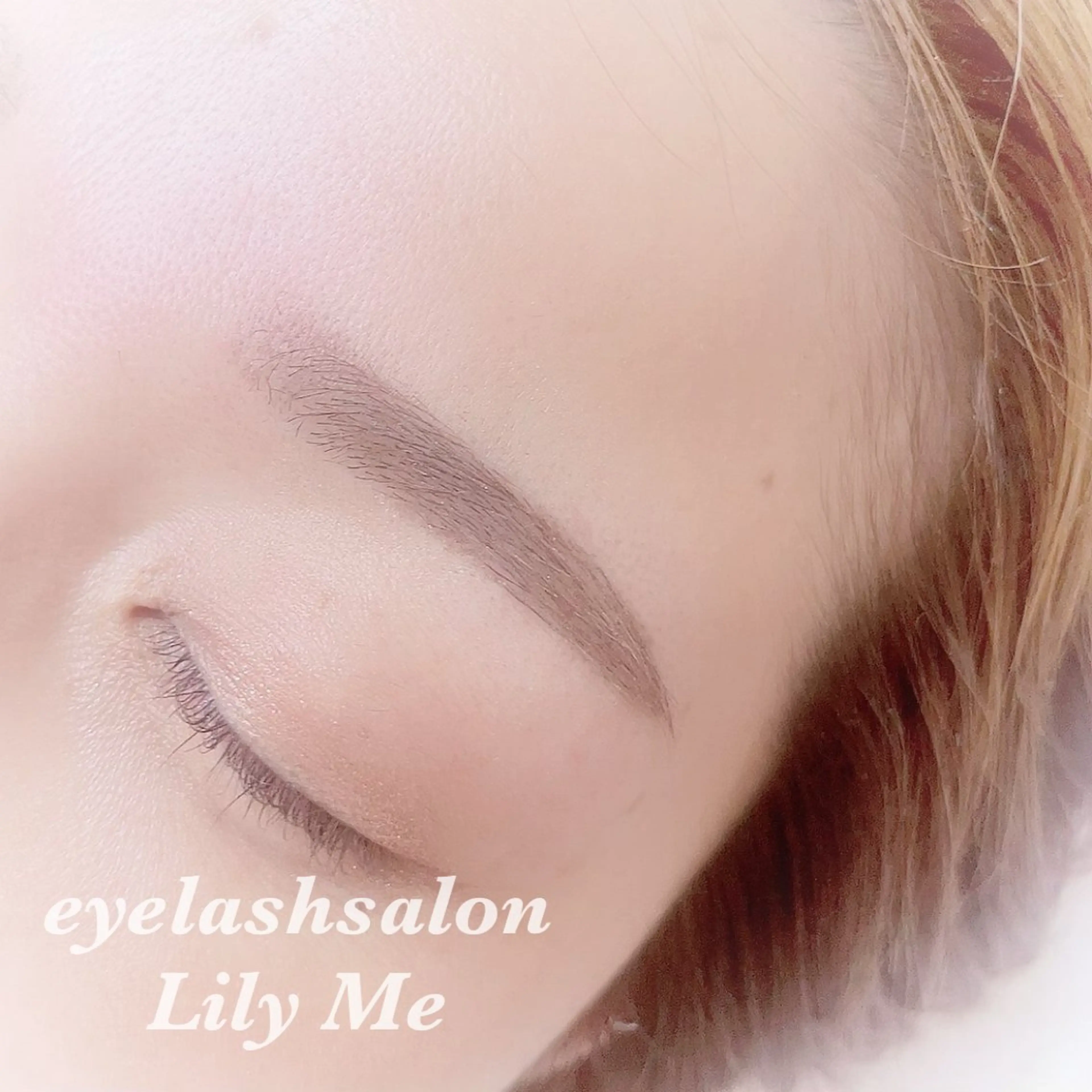 アイブロウ eyelashsalon Lily Me所属・イイダ リナのマツエク・マツパデザイン