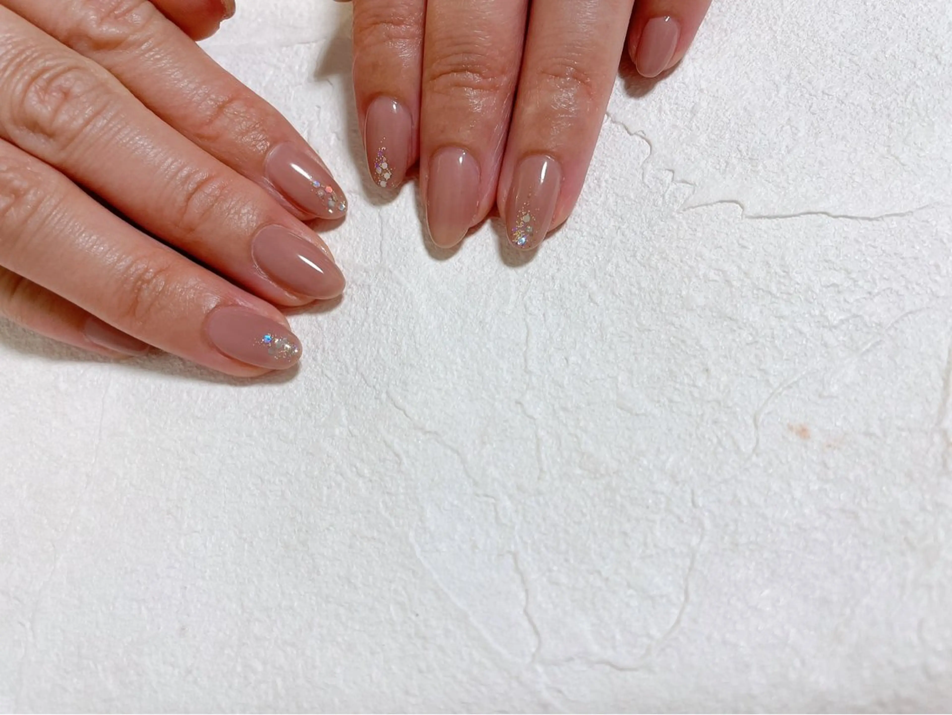 ネイル オーロラネイル フットネイル フレンチネイル ジェルネイル 韓国ネイル ハンドネイル kiki nail たまプラーザのネイルデザイン