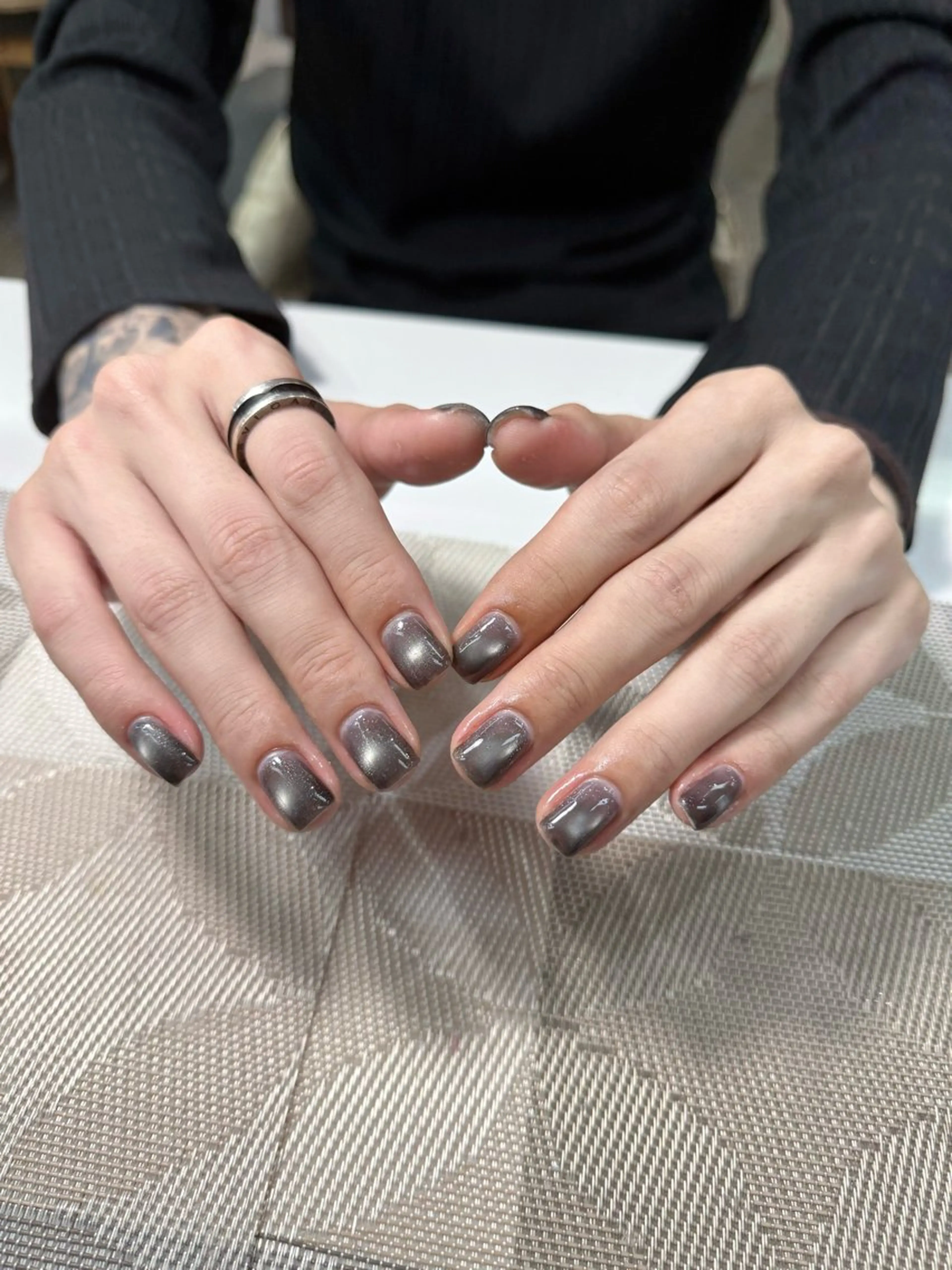 ショート ハンドネイル Bibi beauty spa Osaka所属・Chann Channのネイルデザイン