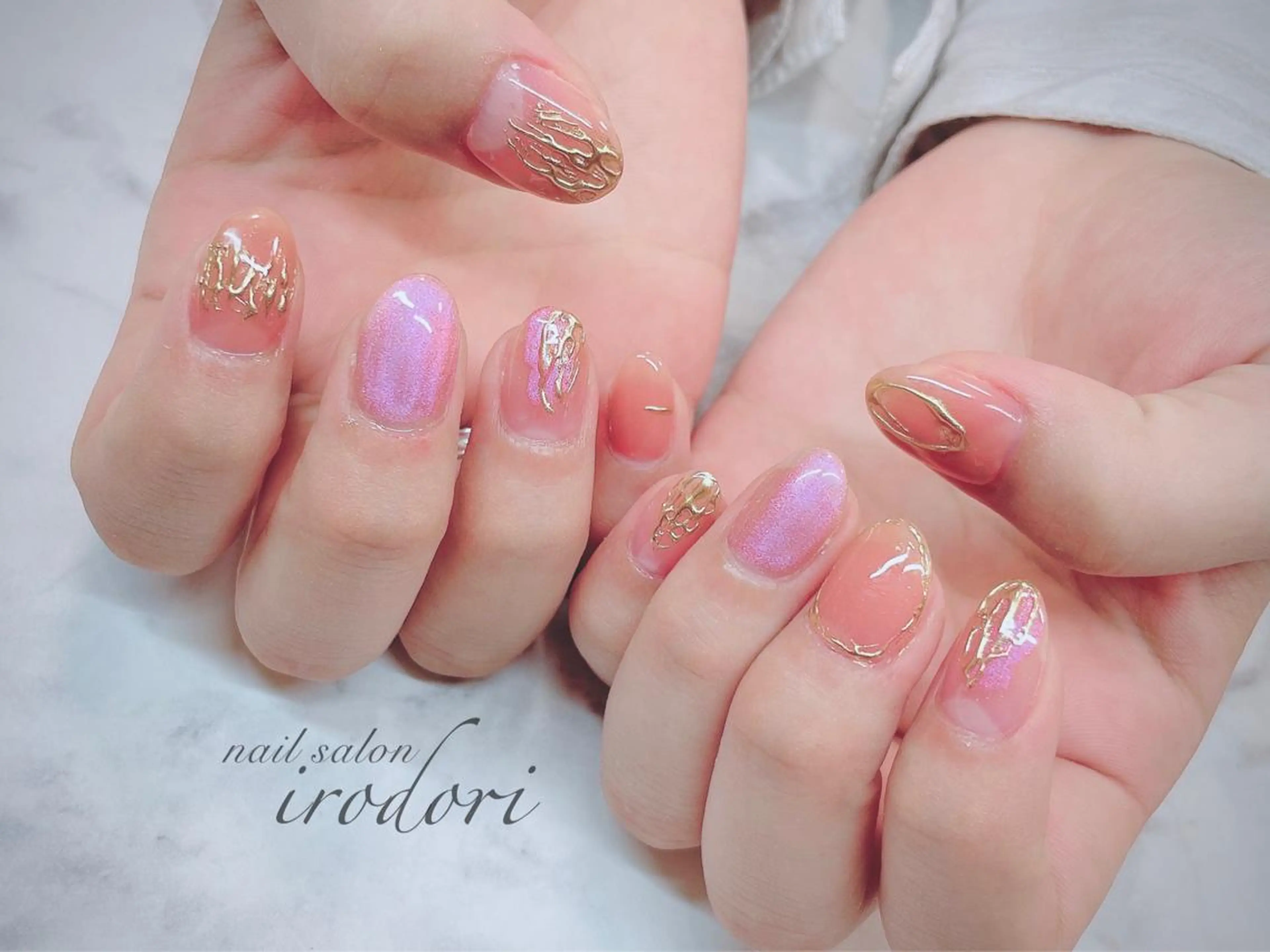 ネイル ﾌｨﾙｲﾝ専門ﾈｲﾙｻﾛﾝ彩 博多駅前店所属・ネイルサロン 彩 irodoriのネイルデザイン