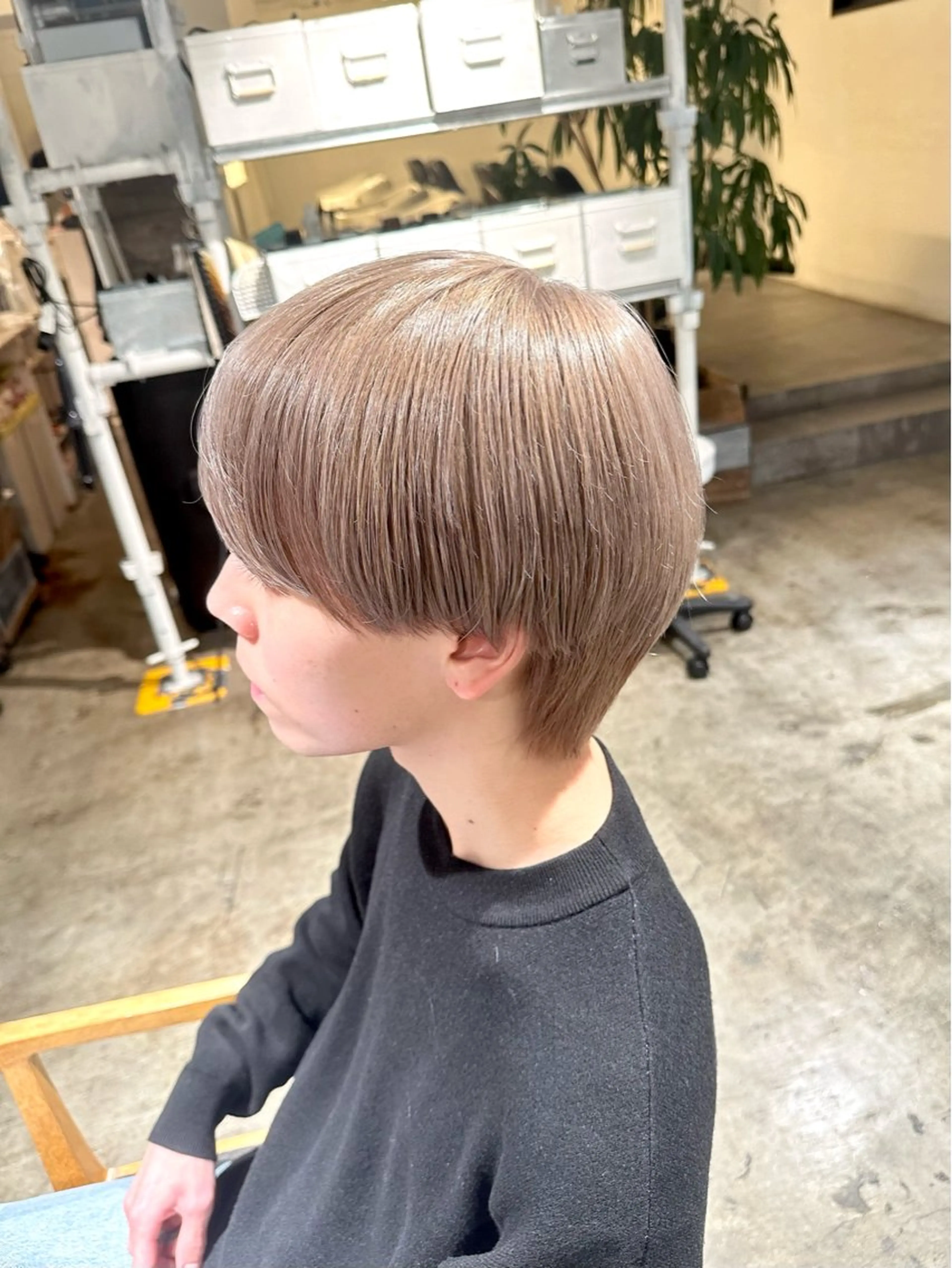 メンズ メンズブリーチ メンズハイトーン メンズパーマ ヘアカラー トリートメント 骨格補正施術/メンズ 専門美容師/YUYAのヘアスタイル