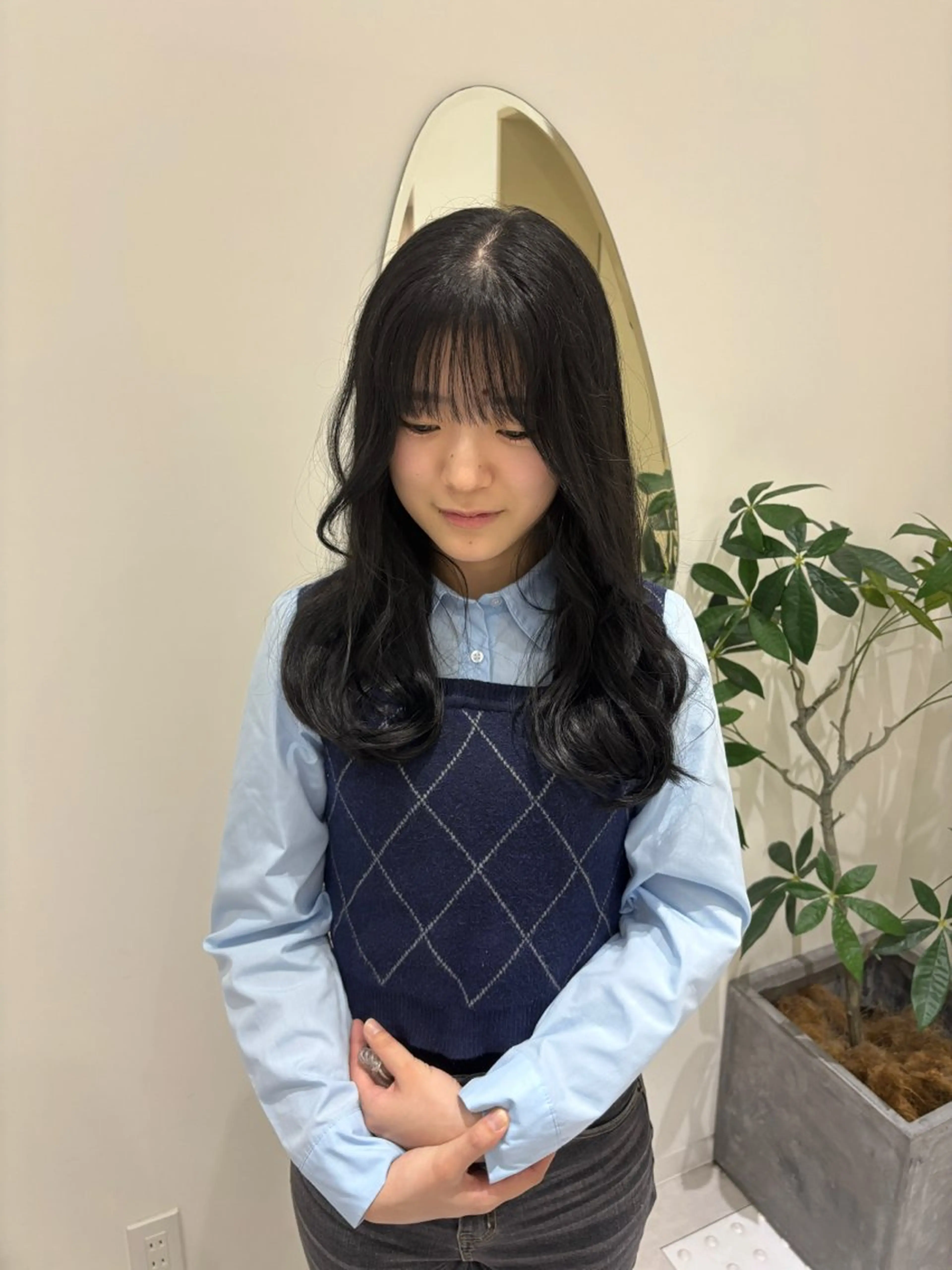 ロング ヘアカラー トリートメント Zina天神/ nozomiのヘアスタイル