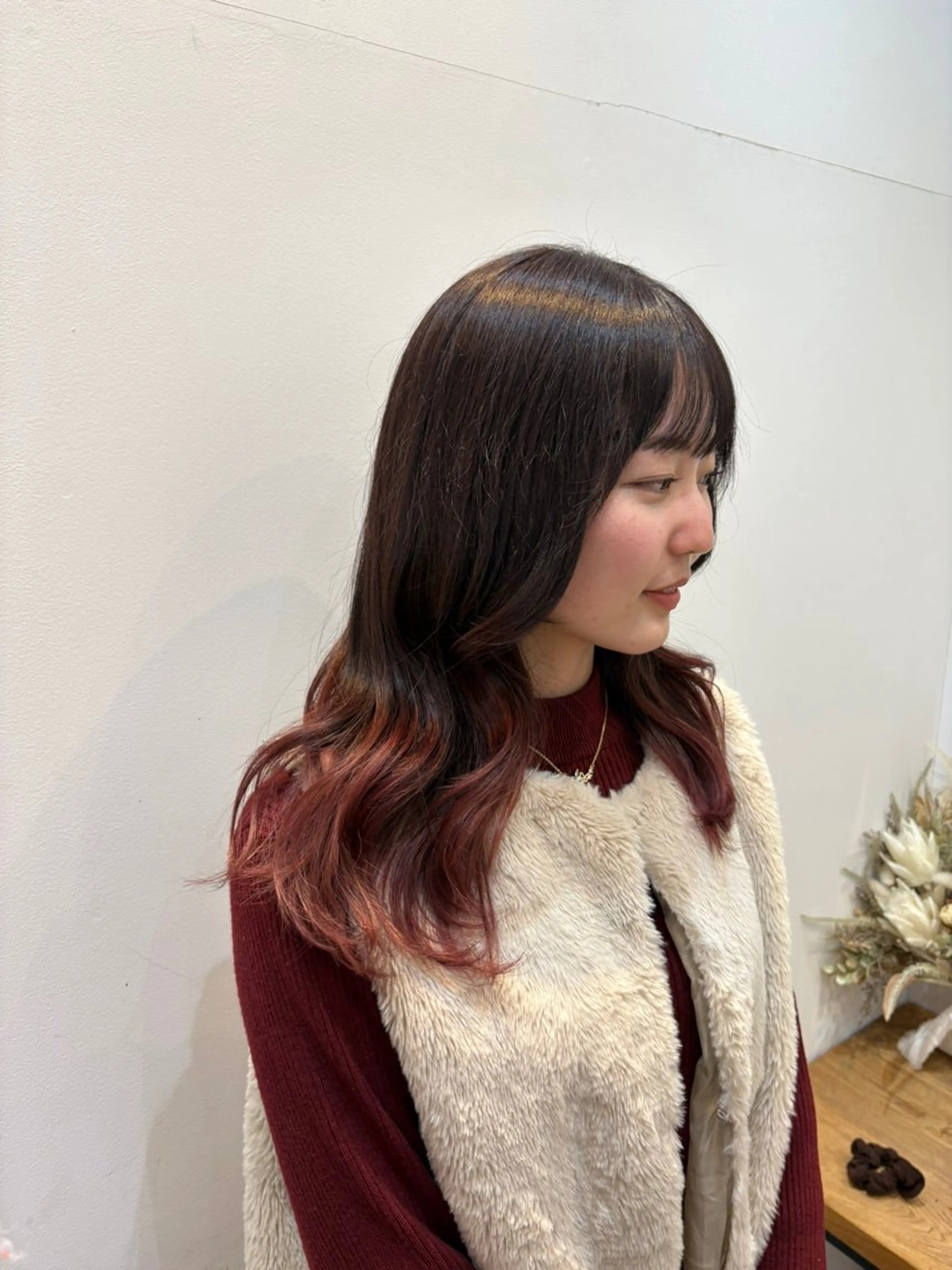 セミロング jr.stylist 小島千穂🎀のヘアスタイル