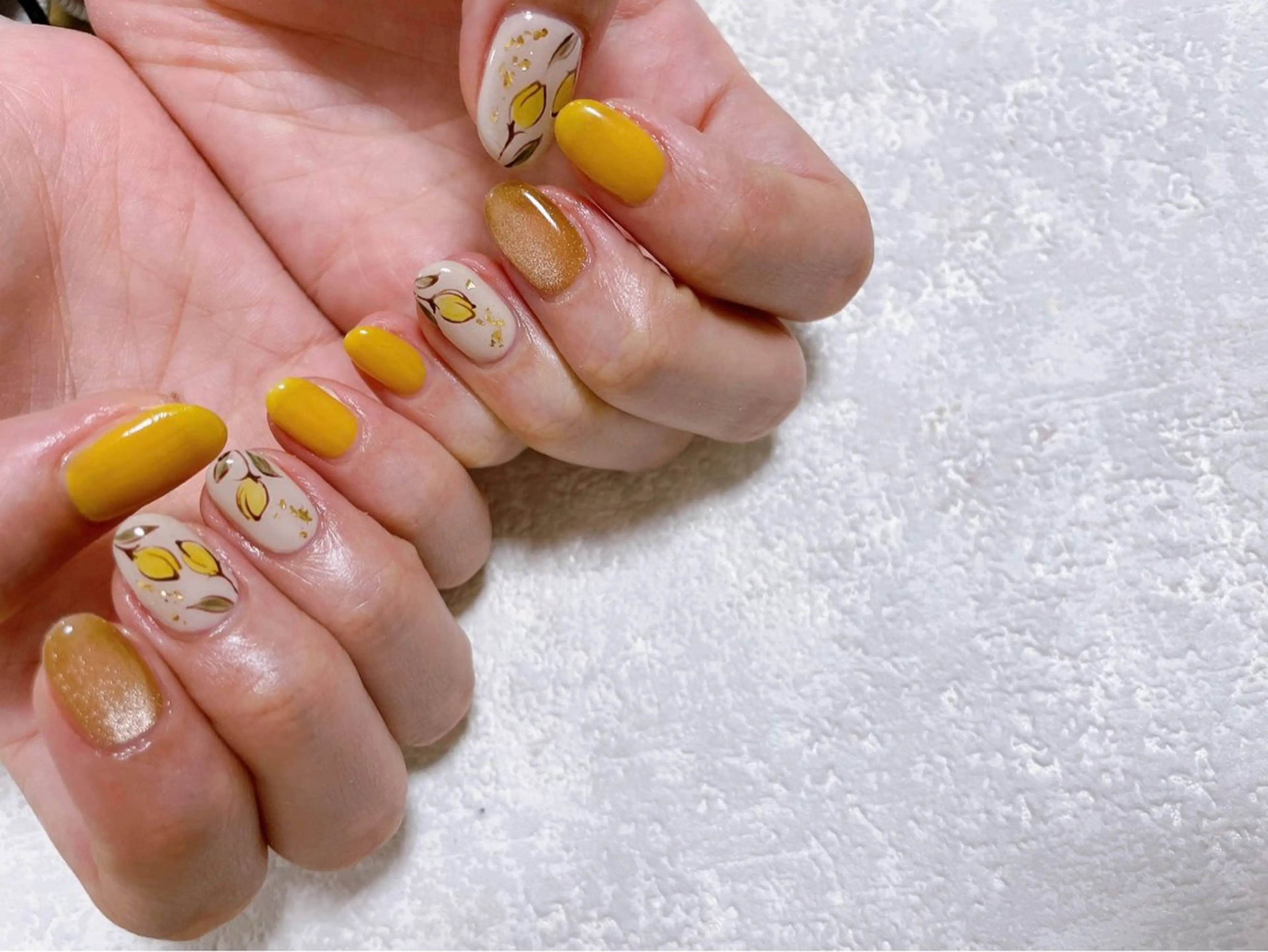 ネイル ジェルネイル マグネットネイル メンズネイル パラジェル 春ネイル kiki nail たまプラーザのネイルデザイン