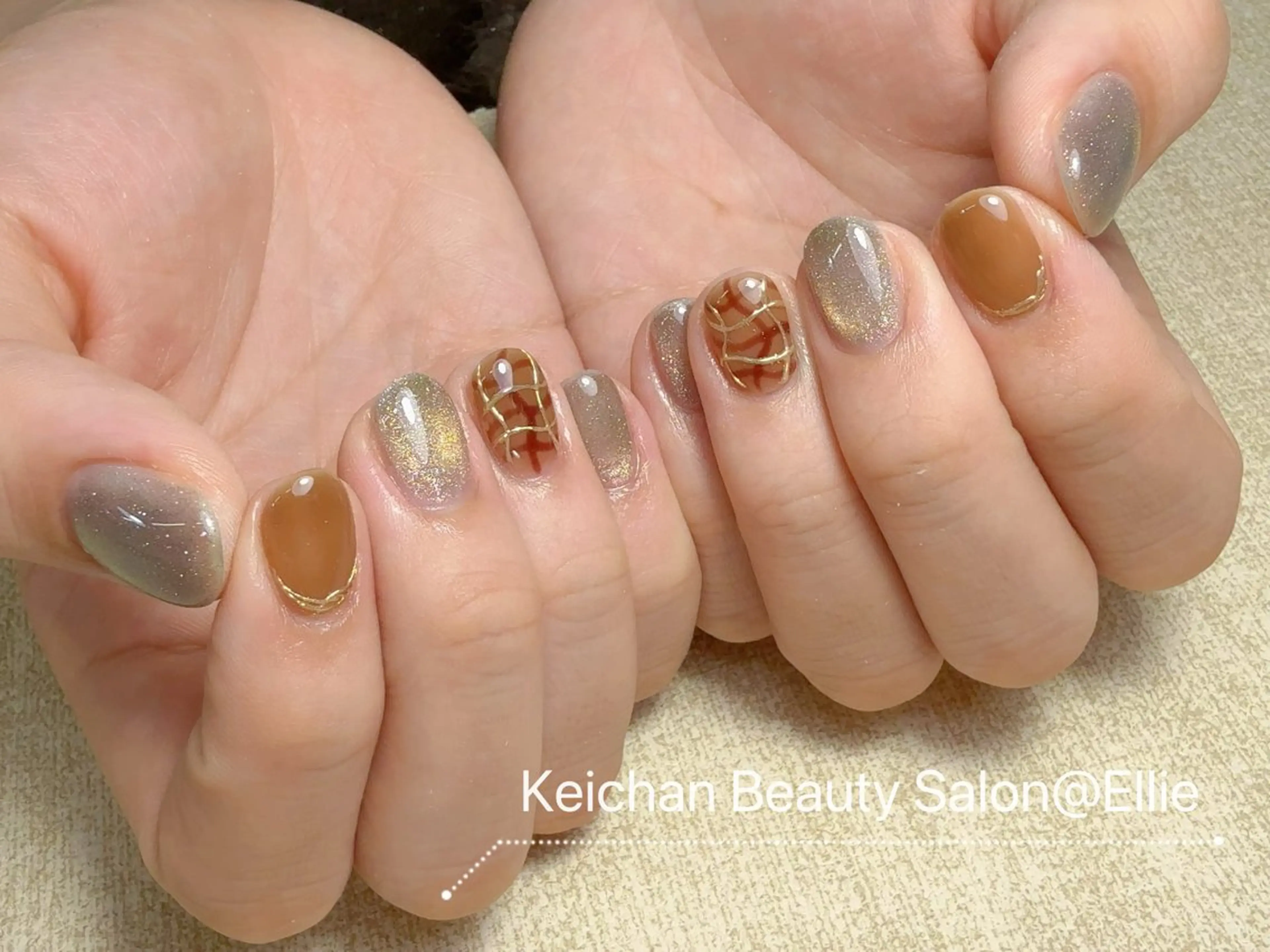 ネイル ハンドネイル ハンドケア 閨匠ビューティサロン 新橋店♡Ellieのネイルデザイン