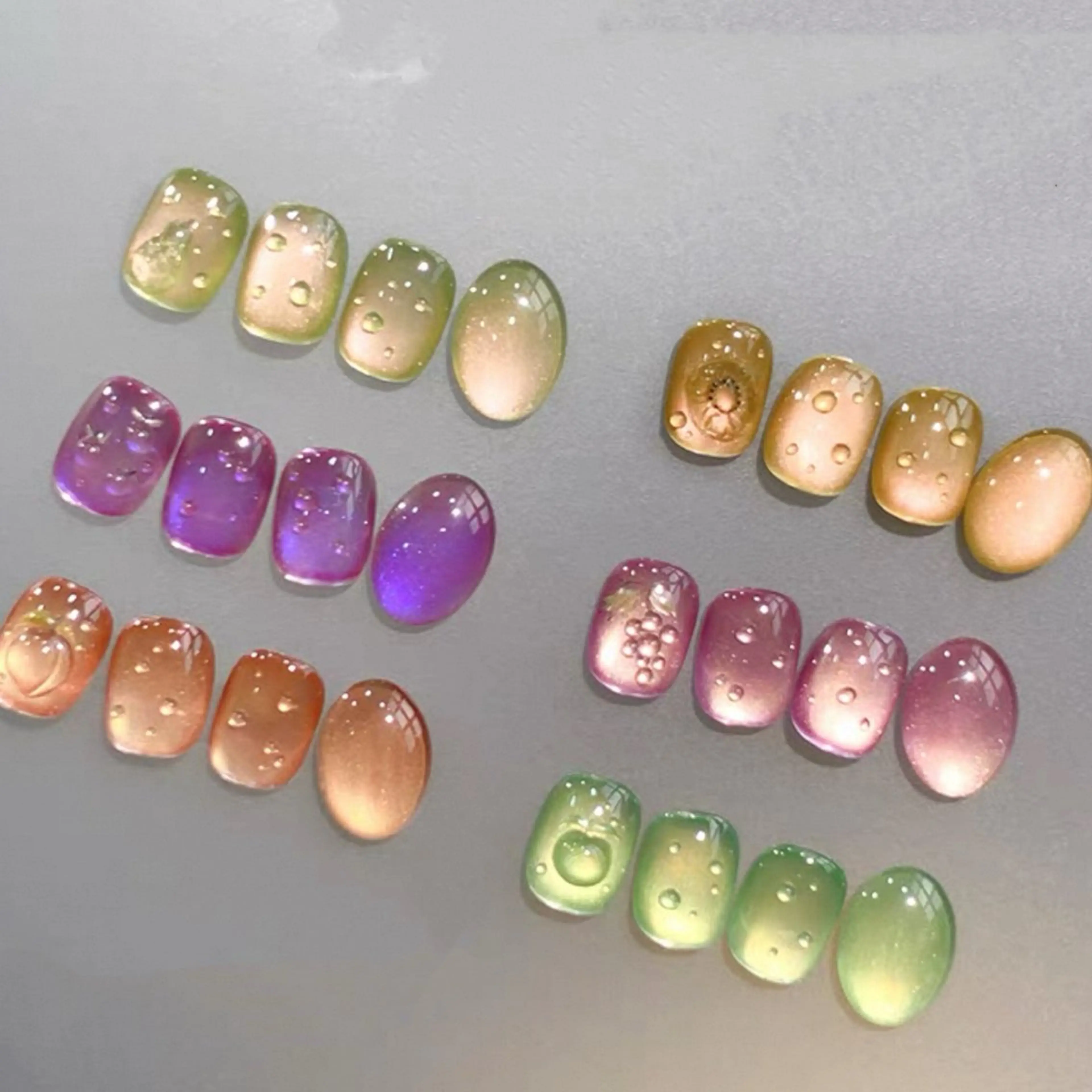 ネイル ラメ(グリッター) マグネットネイル ハンドネイル ハンドケア ✰Jade.vase 銀座一丁目・東銀座のネイルデザイン