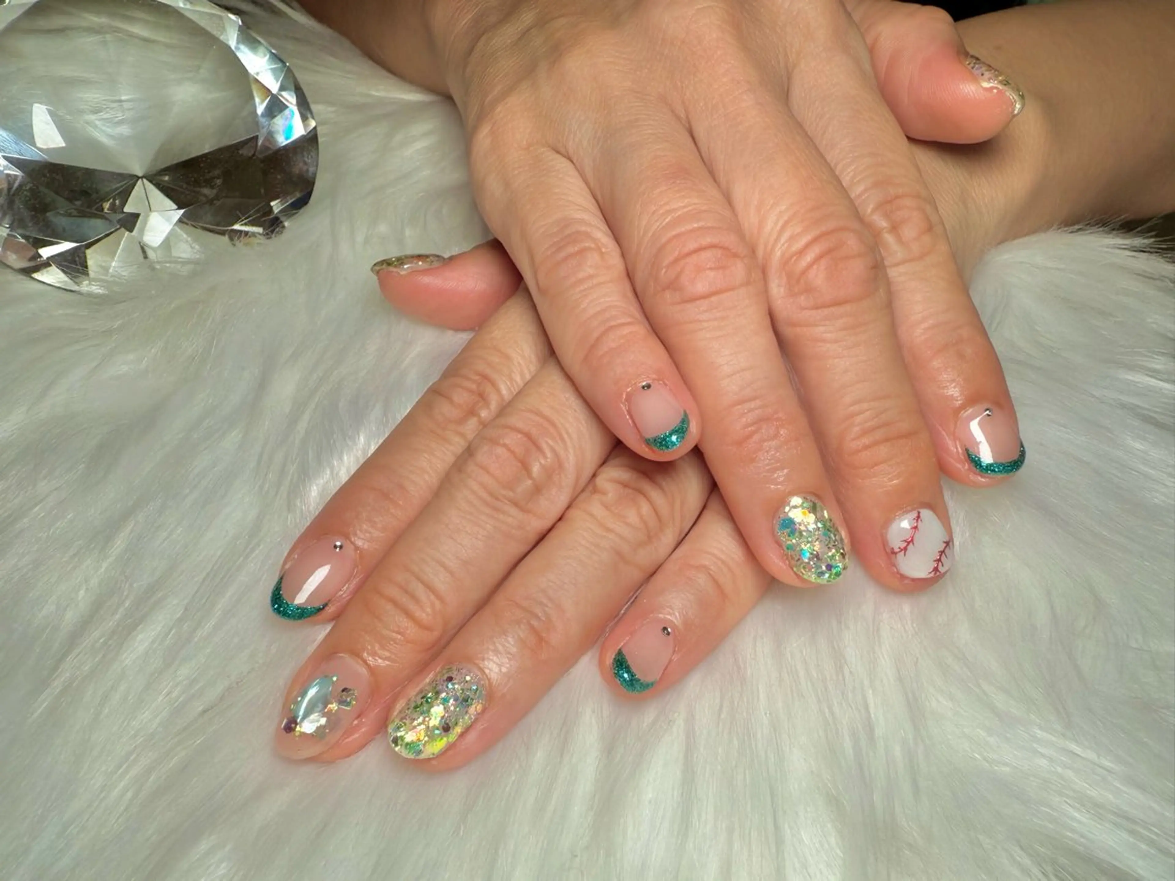 ミディアム ハンドネイル She's nail Keitoのネイルデザイン