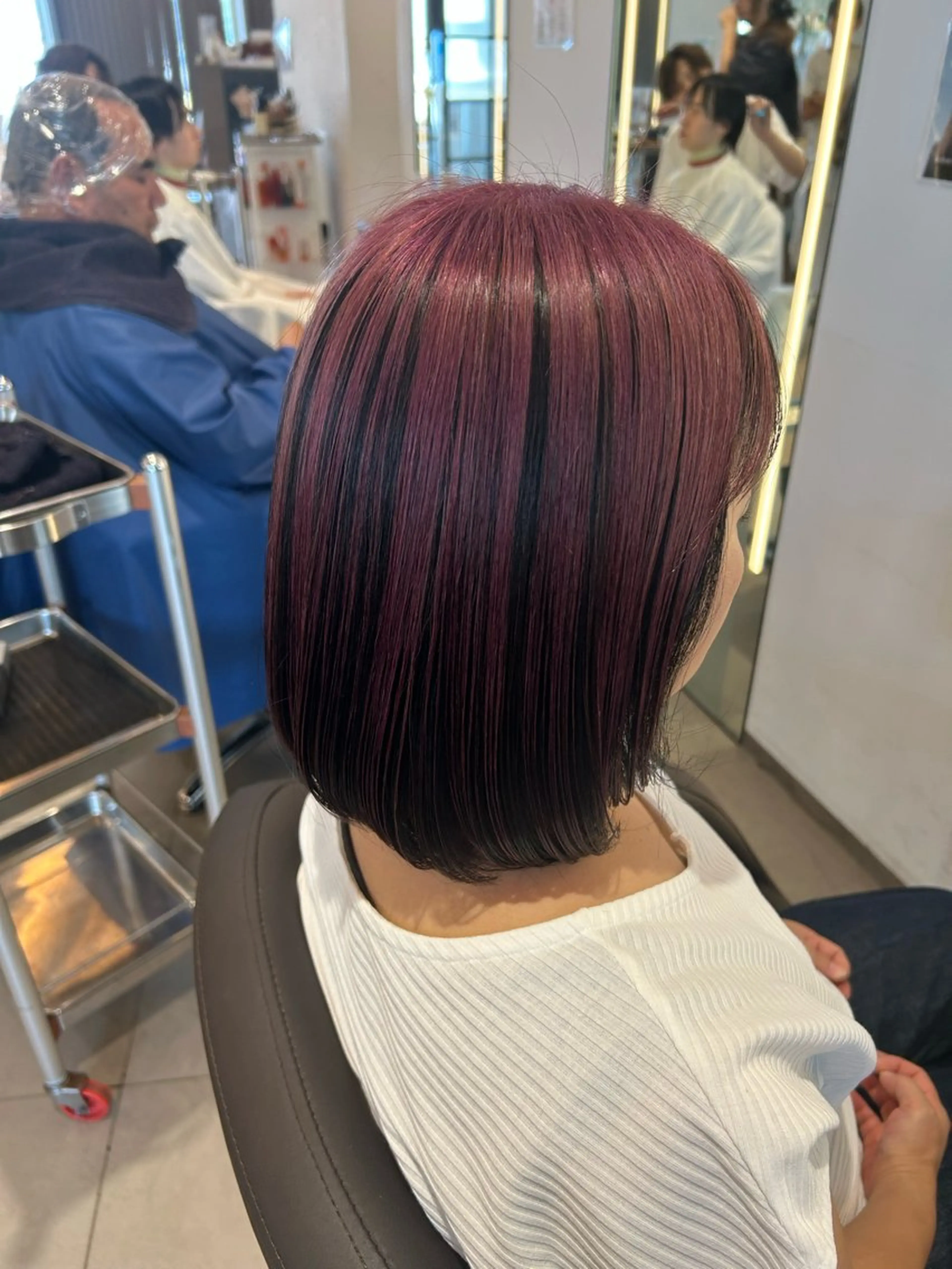 ミディアム カラー 🌼ボブ/レイヤー /Hime🌿のヘアスタイル