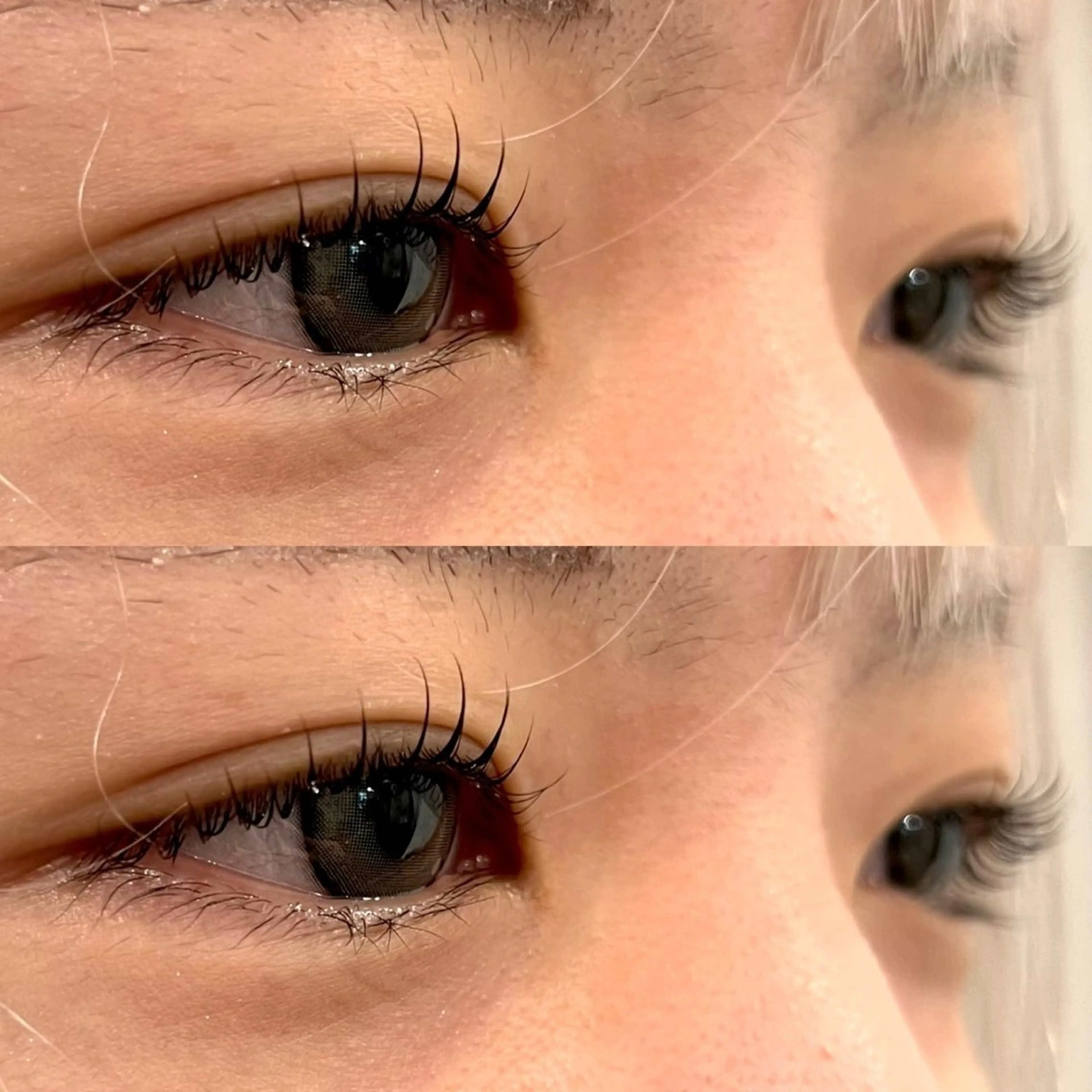 まつげパーマモデルの写真