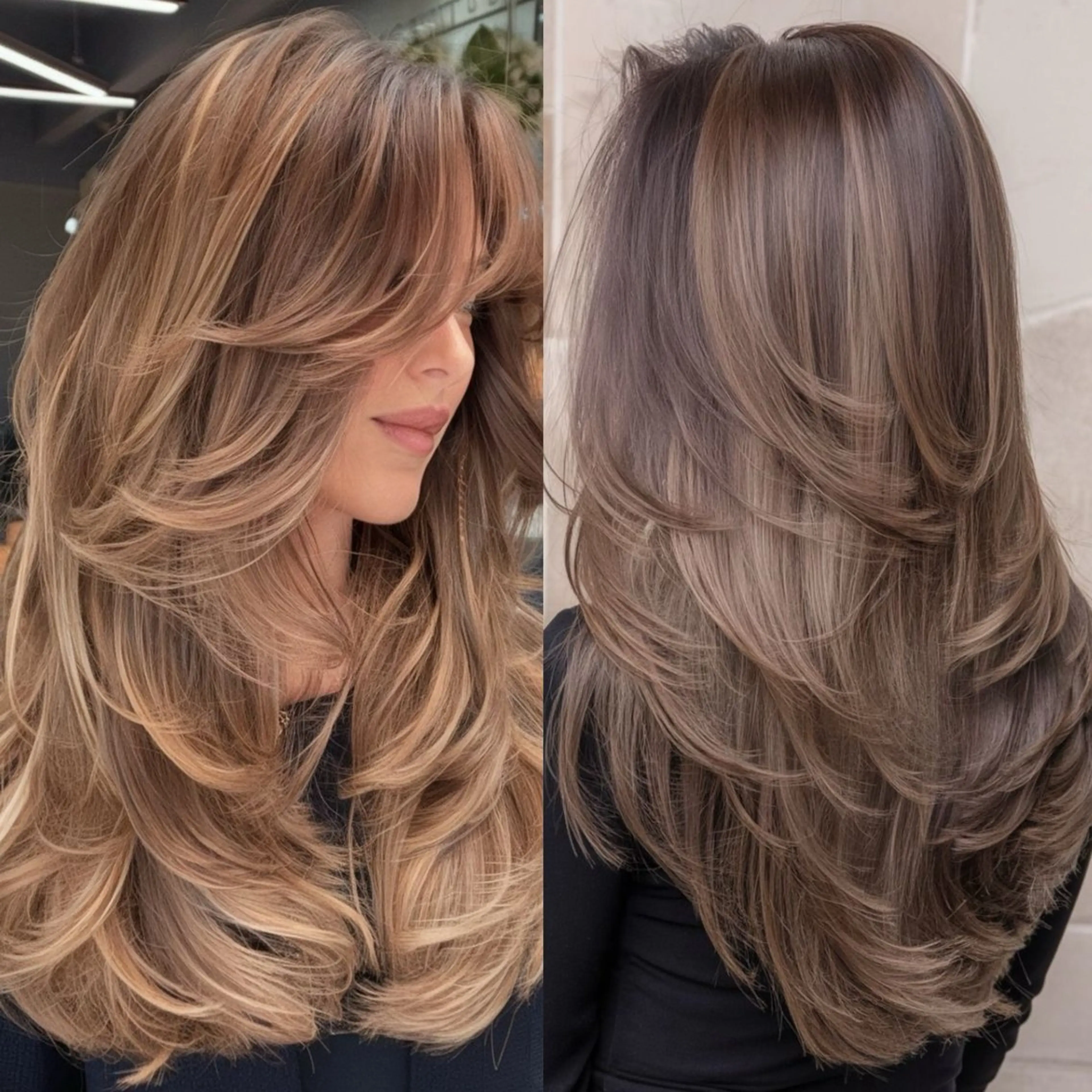 セミロング 外国人風カラー レイヤーカット 渋谷レイヤーカット❌ 縮毛矯正専門/武田涼のヘアスタイル