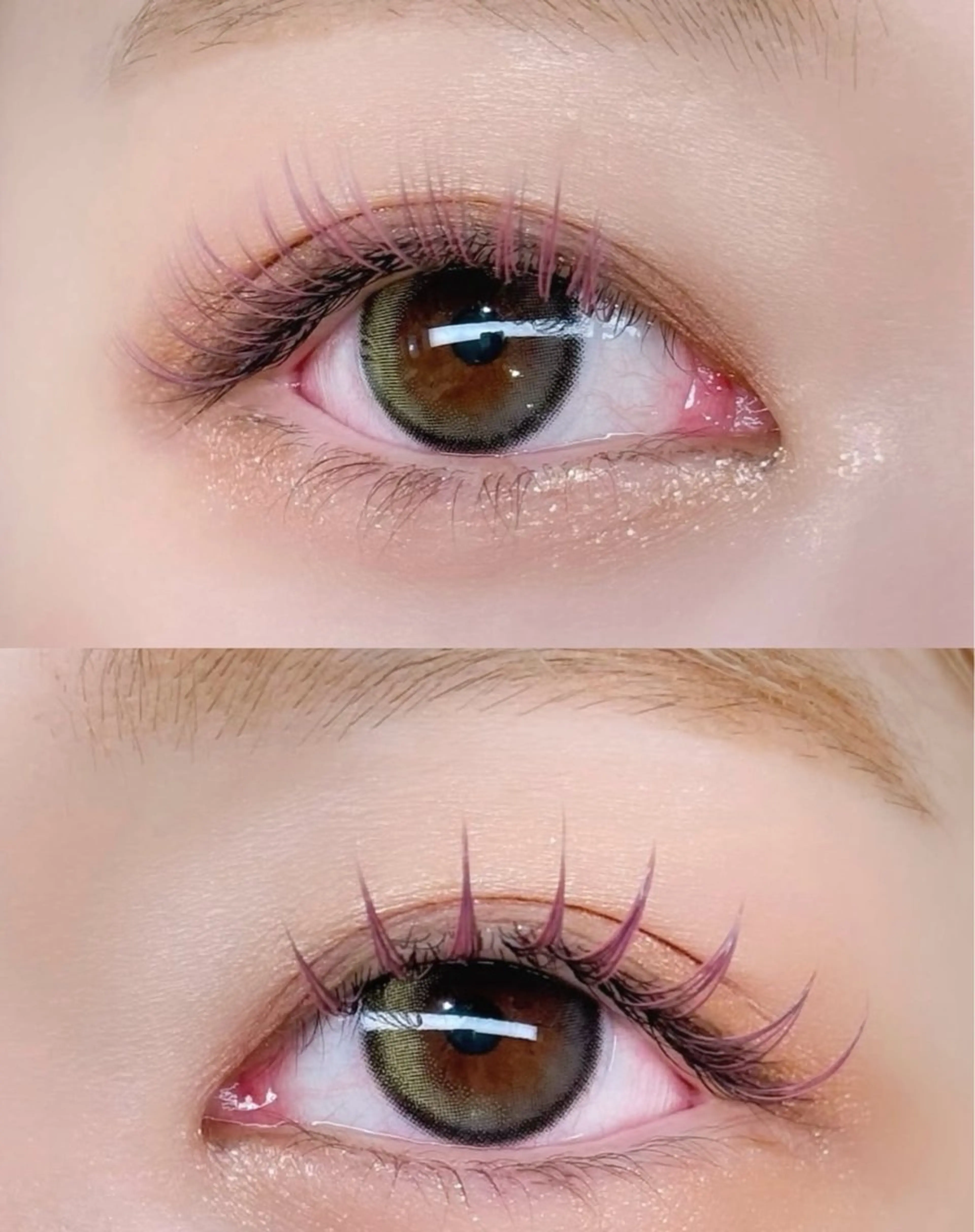 マツエク・マツパ フラットラッシュ S+アサクサ束感 外国人風パリジエンヌのマツエク・マツパデザイン