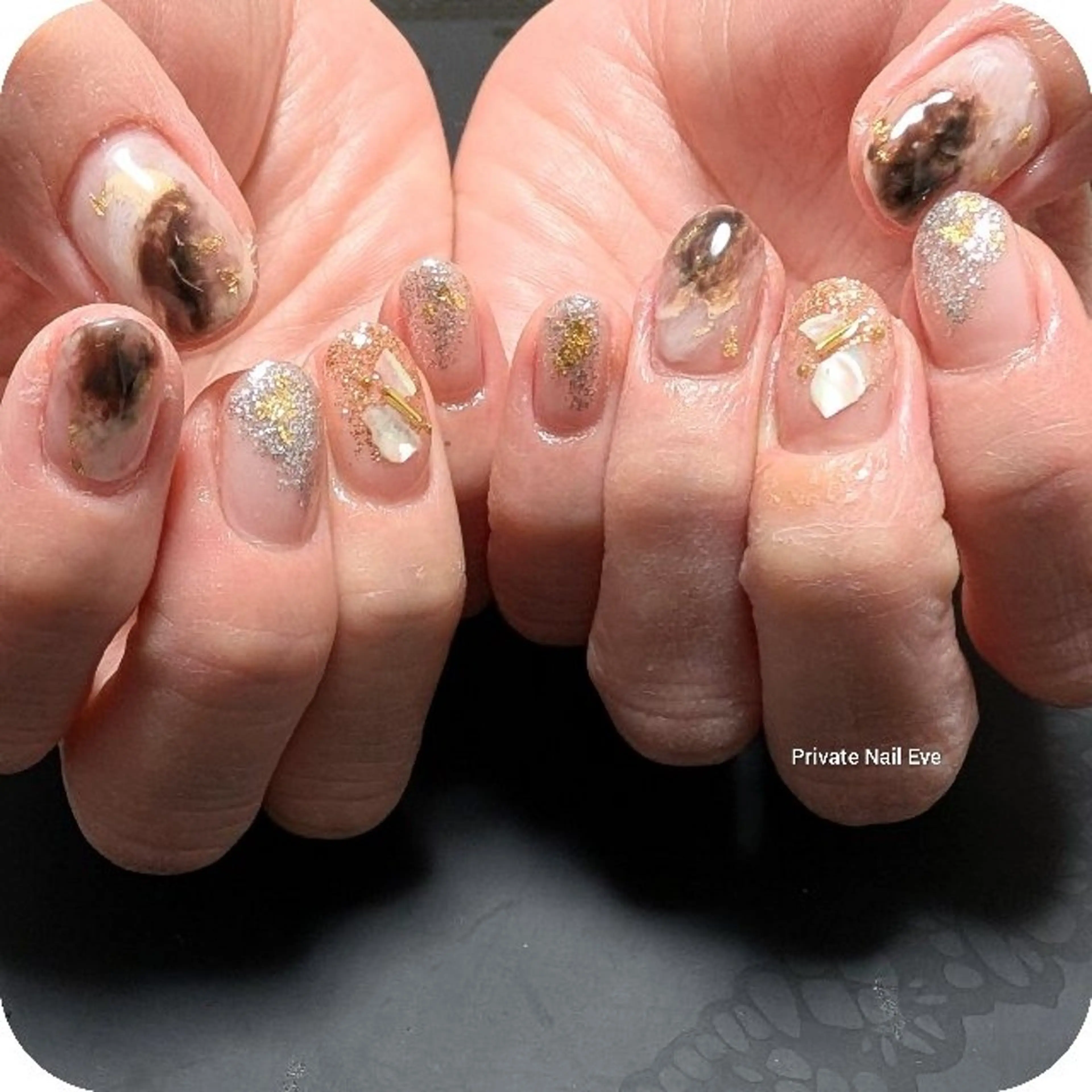 ネイル ニュアンスネイル ハンドネイル ネイル junkoのネイルデザイン