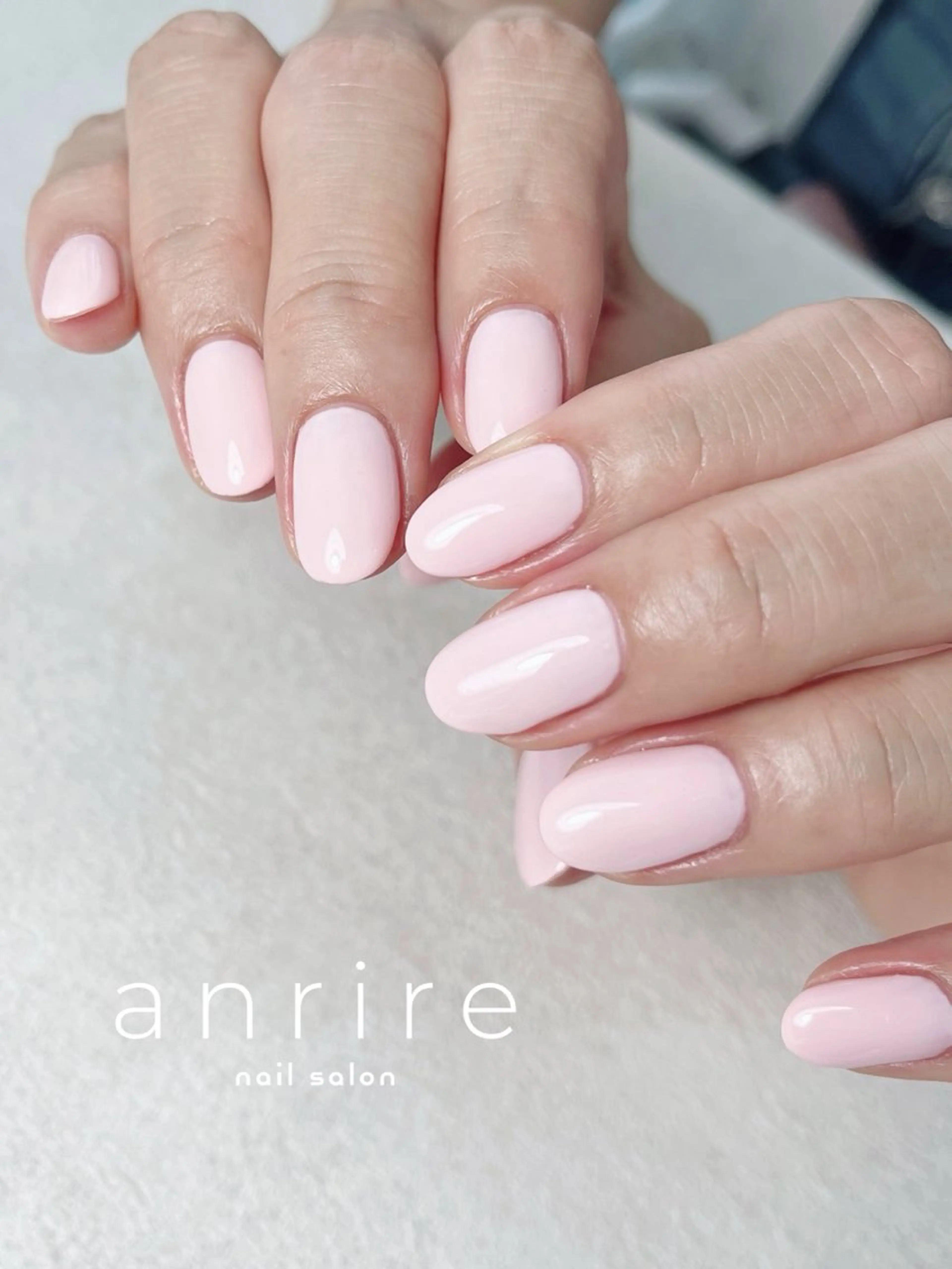 ネイル ジェルネイル ワンカラーネイル パラジェル ピンク ショートネイル ハンドネイル nail salon anrire〜アンリール〜所属・nailsalon anrireのネイルデザイン