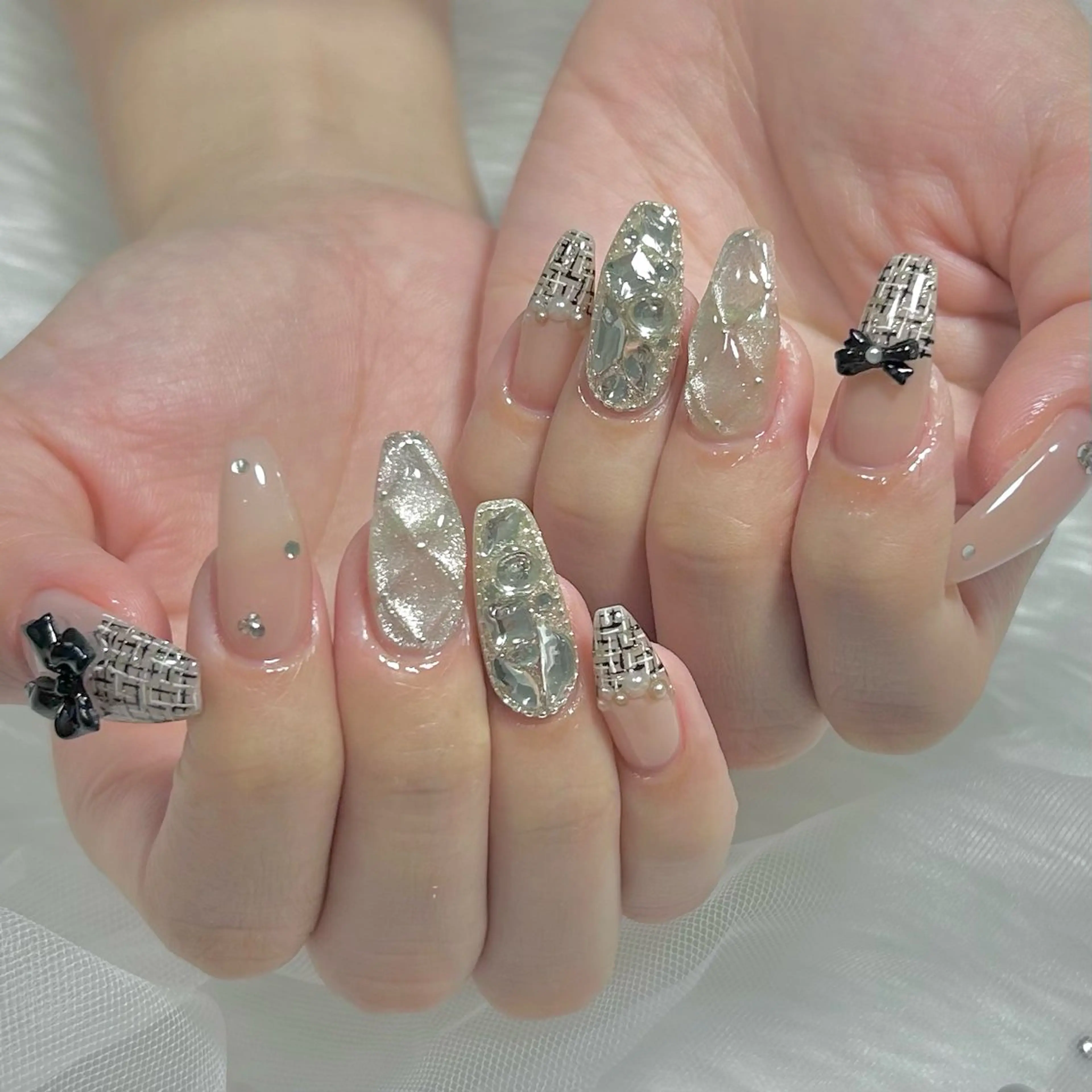 ネイル ハンドネイル ぷりゅねる Nanamiのネイルデザイン