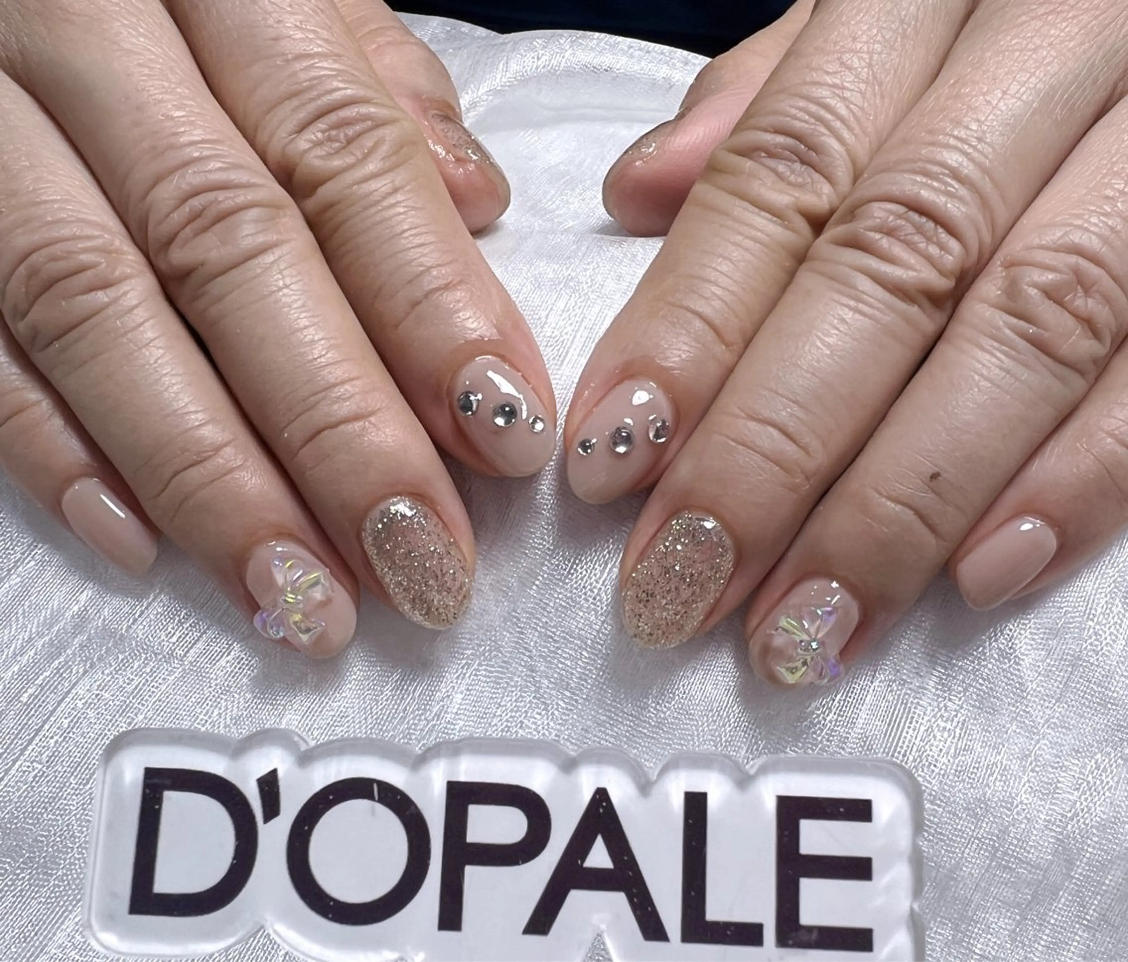 ネイル ハンドネイル D‘OPALEサロン所属・長さ出し専門店 上野kkのネイルデザイン