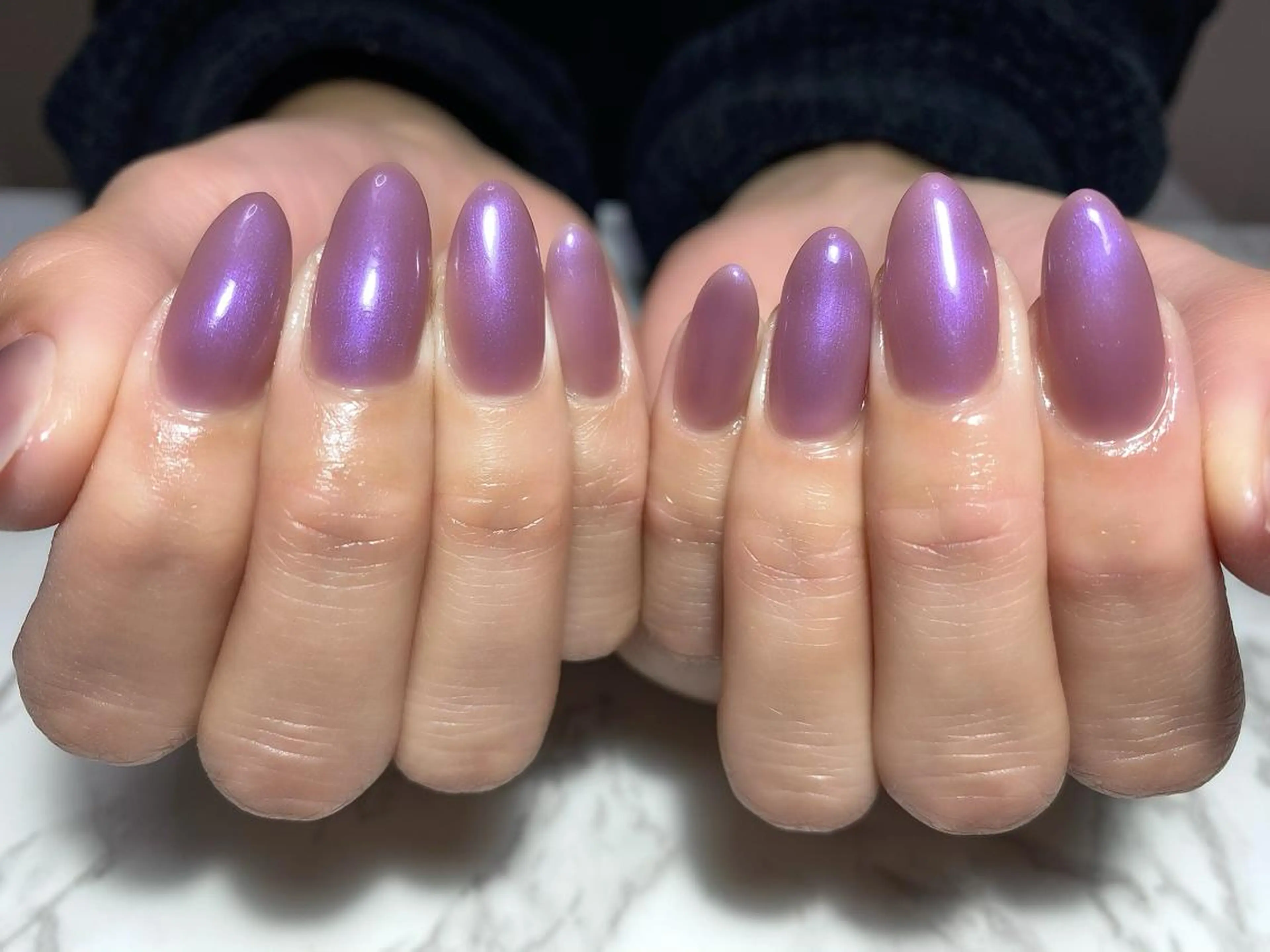 ネイル ワンカラーネイル ハンドネイル Era nailのネイルデザイン