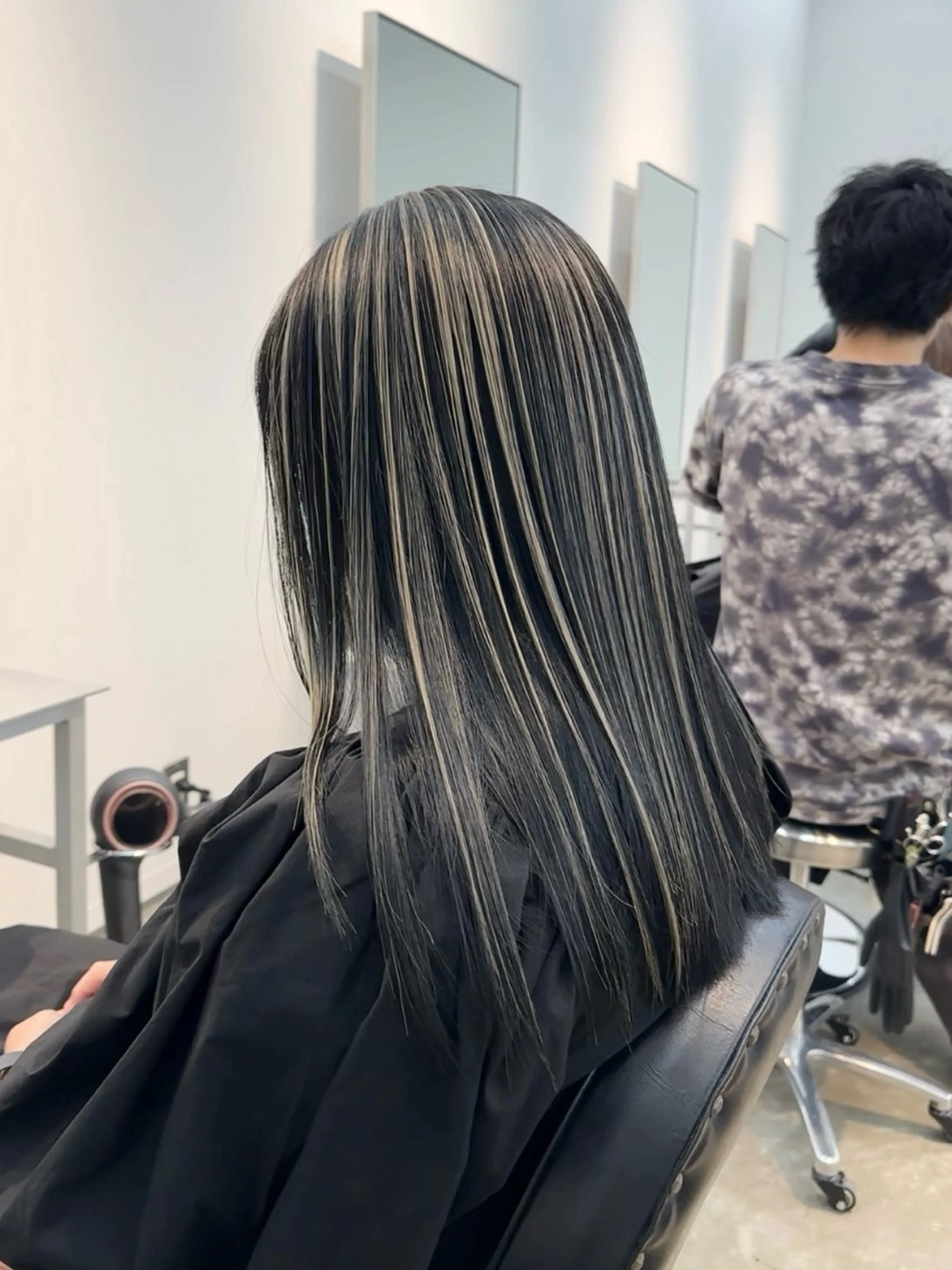 セミロング 松井 佑太のヘアスタイル