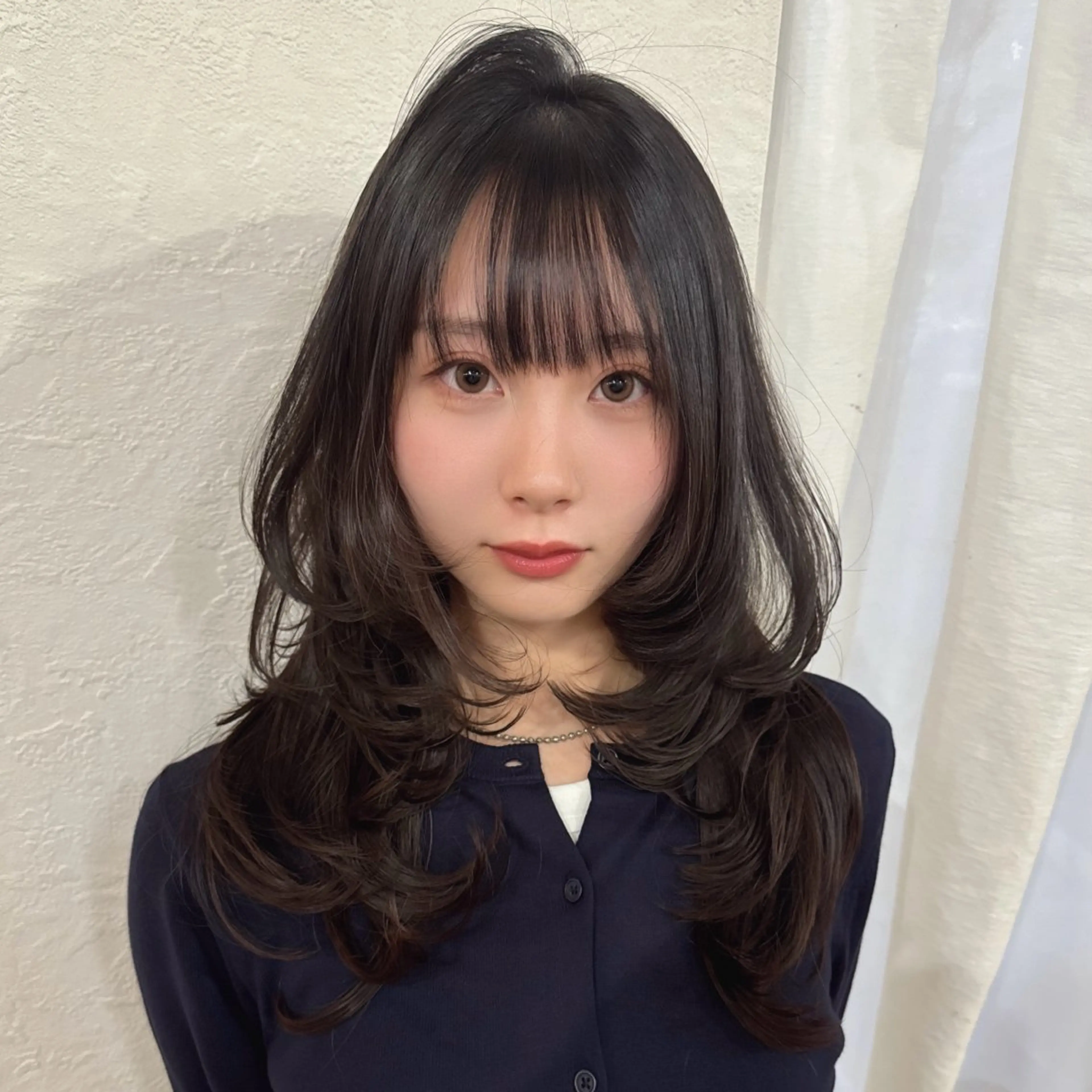 ミディアム カラー パーマ riTo所属・nana / Veluaのヘアスタイル