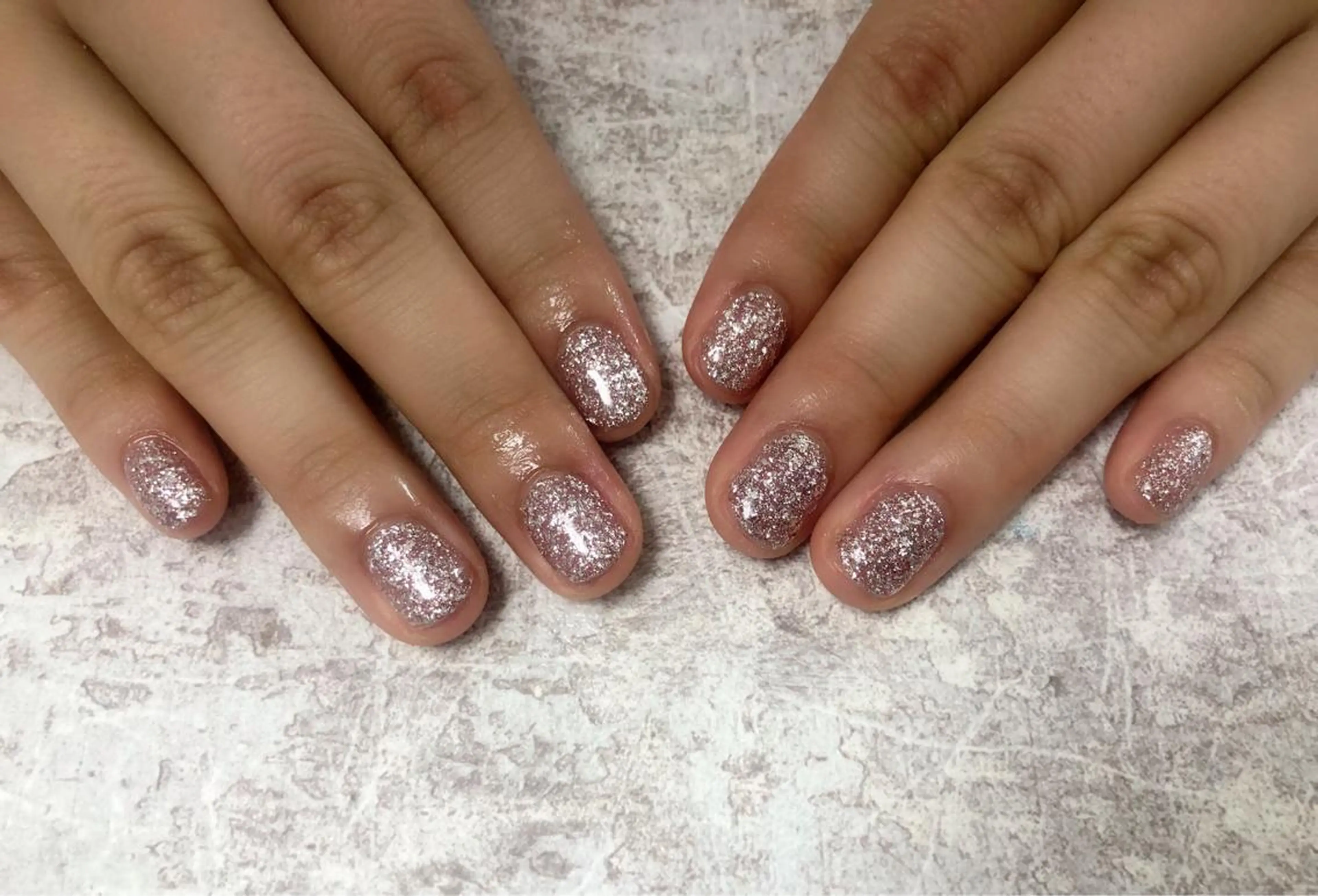 ネイル ワンカラーネイル ハンドネイル Mogu nail 二子玉川のネイルデザイン