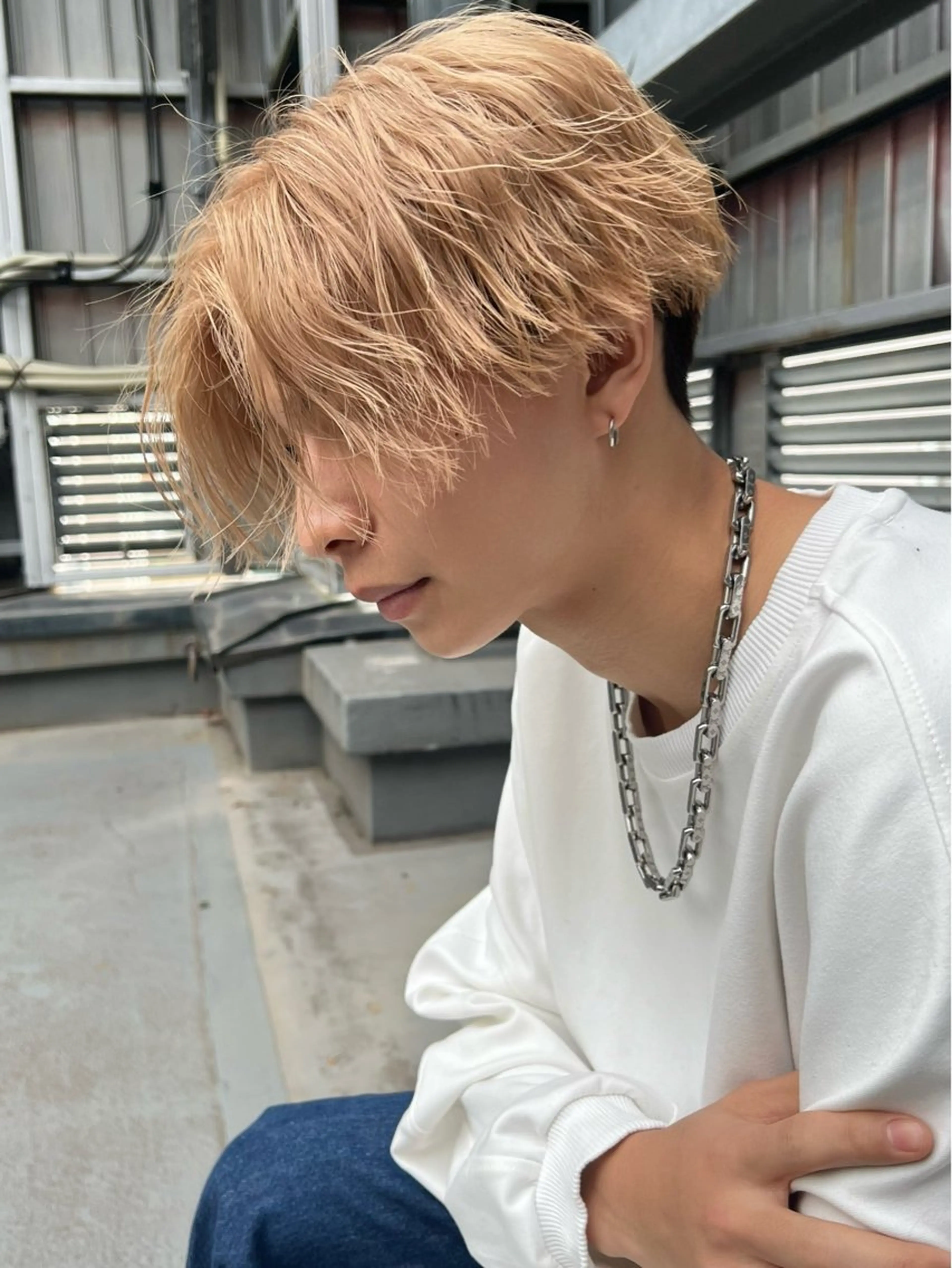 カラー メンズ カット ヘアカラー LICO HAIR＆RELAXATION 名駅店所属・メンズ特化美容師/ パーマ/波巻き/陸翔のヘアスタイル