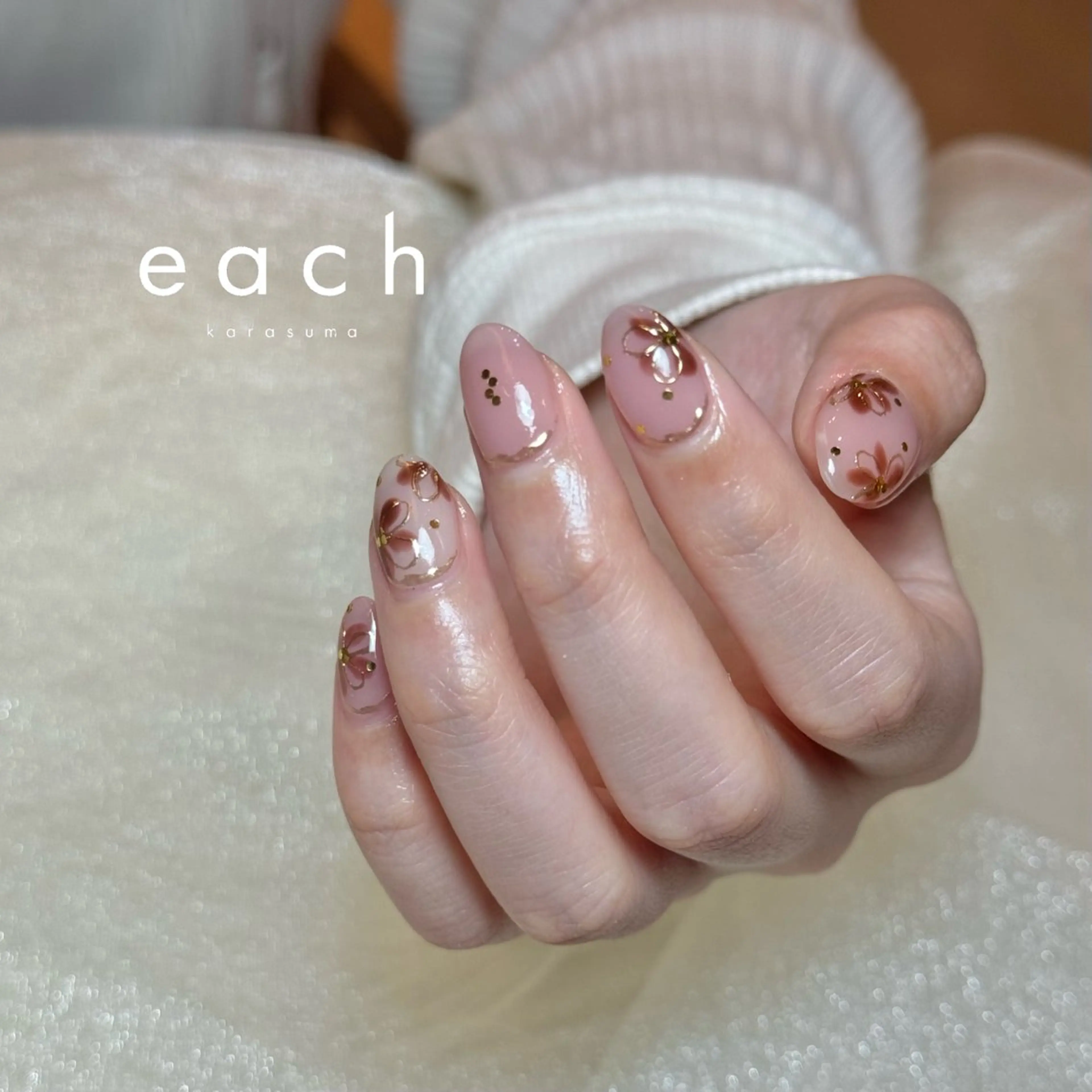 当日予約限定❕𝐡𝐚𝐧𝐝 フルアートコース(特殊アートと3Dアート不可)🎨🎀 ￥12,000→7,500の写真