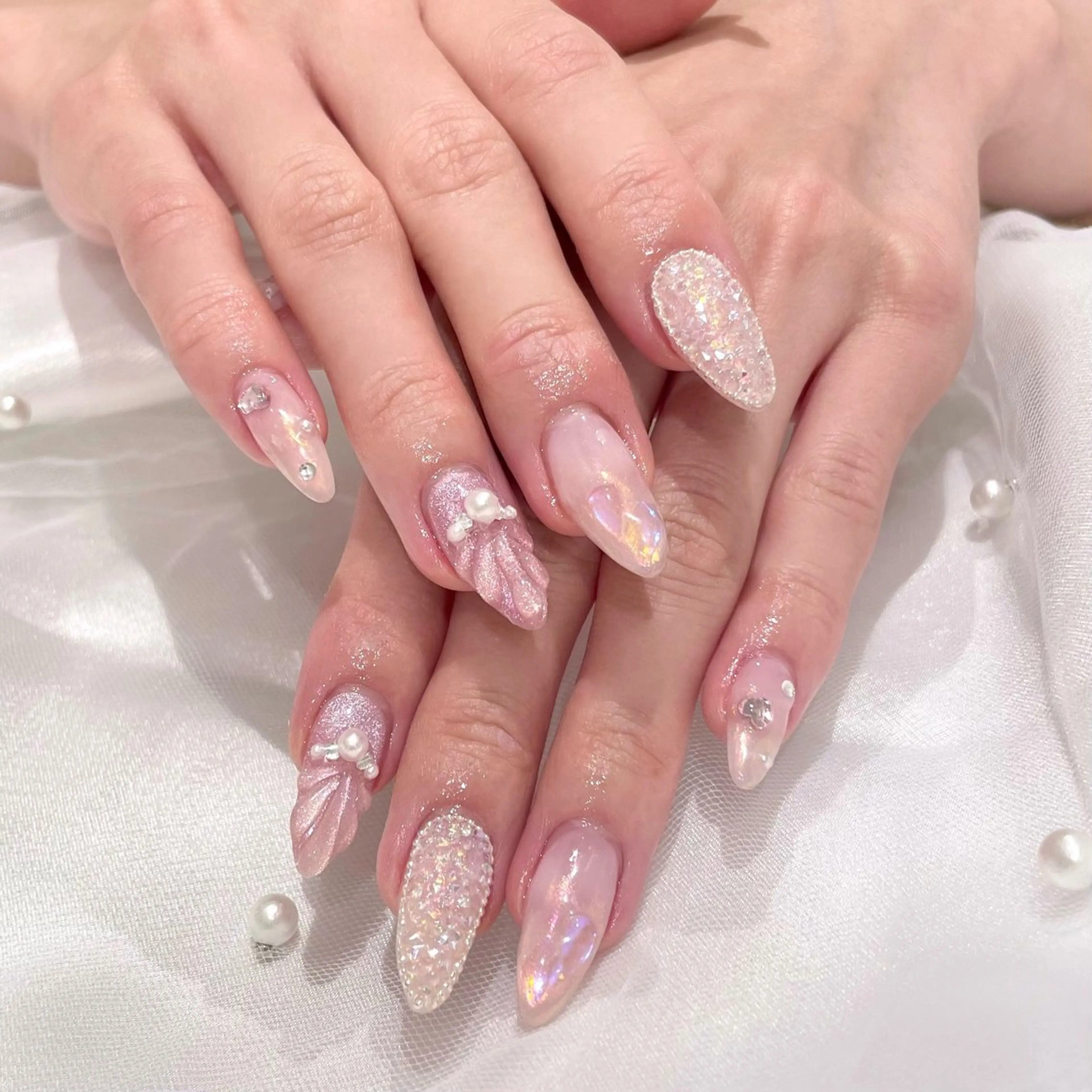 ネイル ハンドネイル ゆ きのネイルデザイン