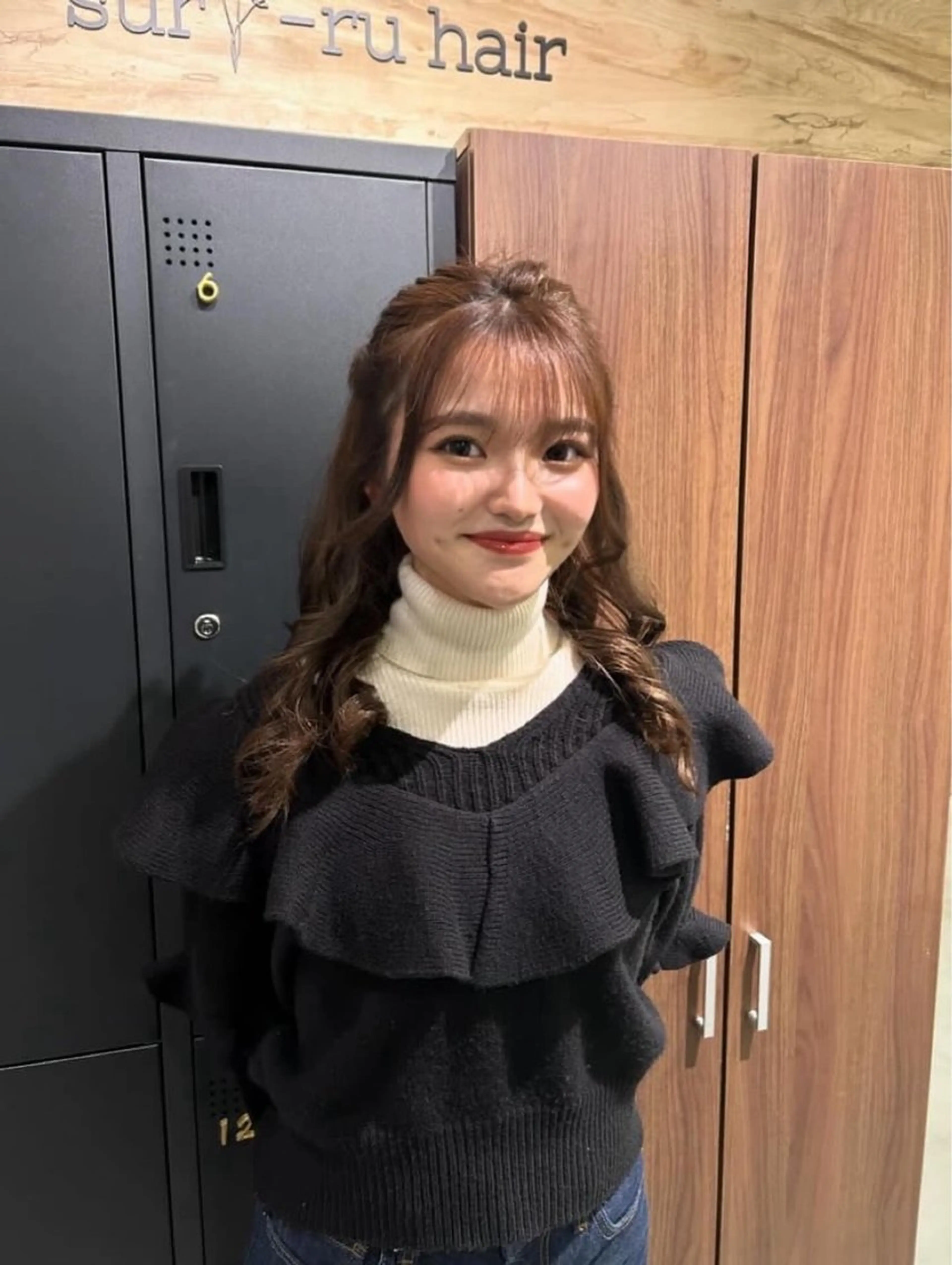 ロング ヘアアレンジ suri-ru hair【スリールヘアー】所属・FURUSAWA AOIのヘアスタイル