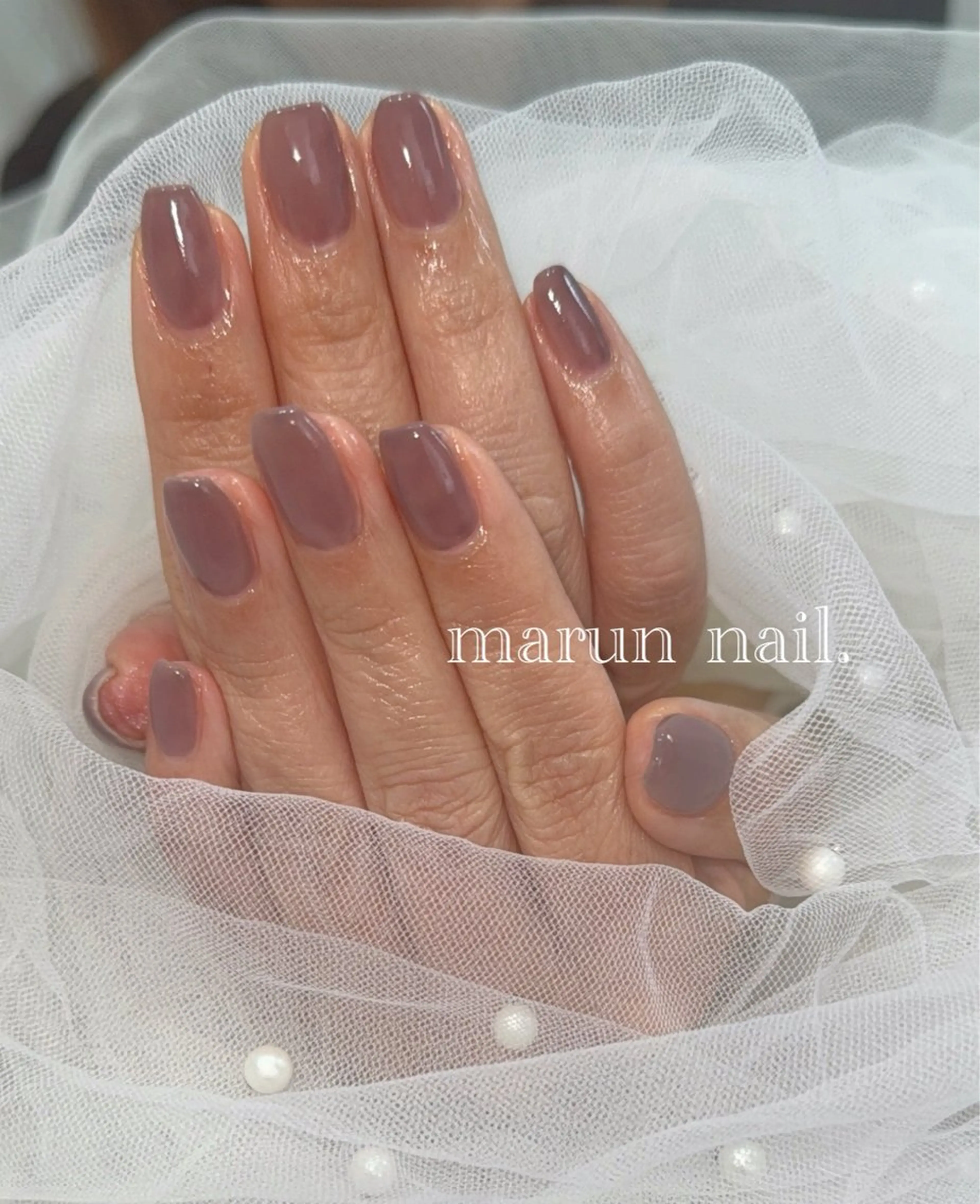 ネイル ハンドネイル marun._ megumi.のネイルデザイン