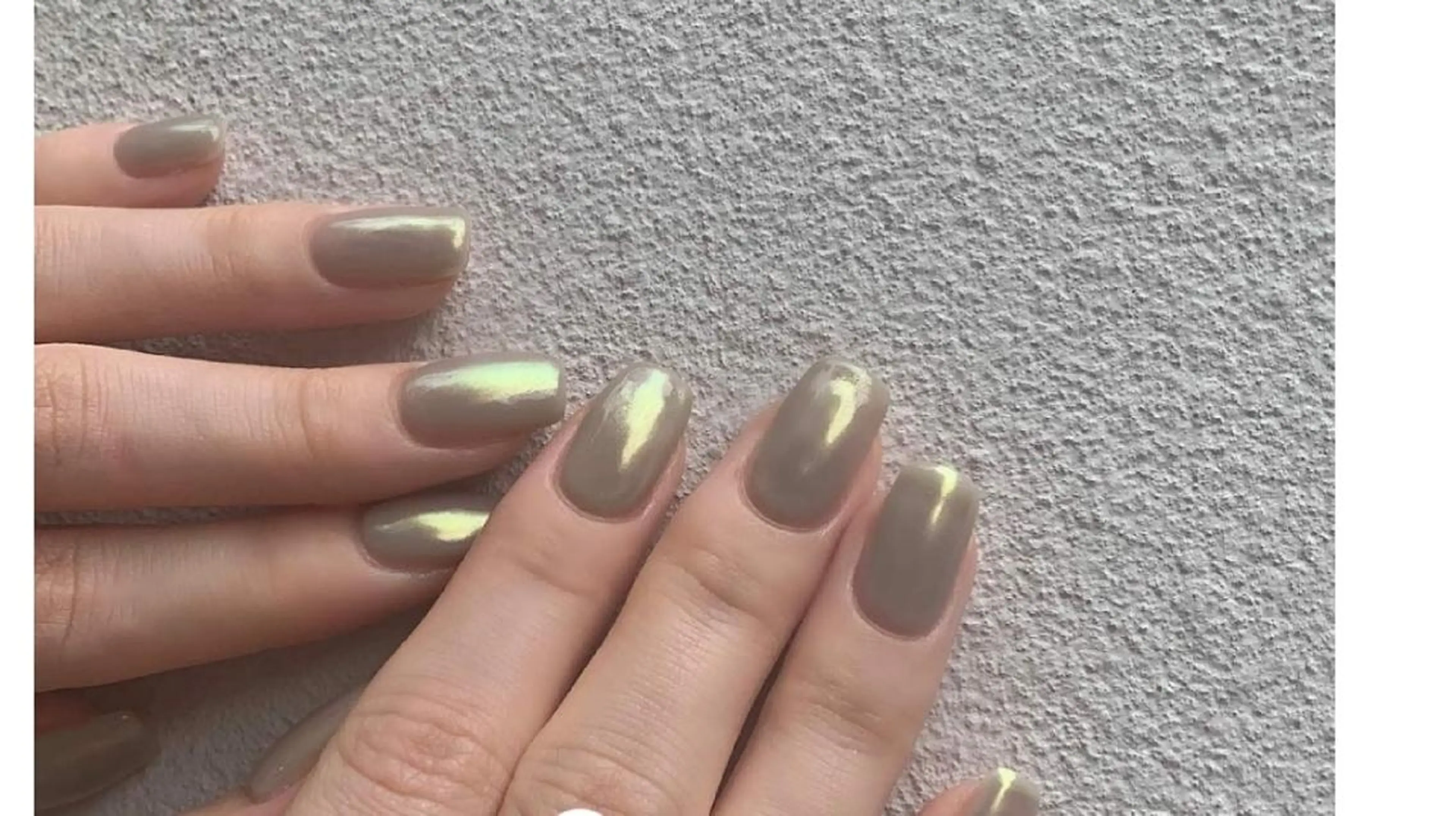 シンプルミラーnailコース(オフ込み)の写真