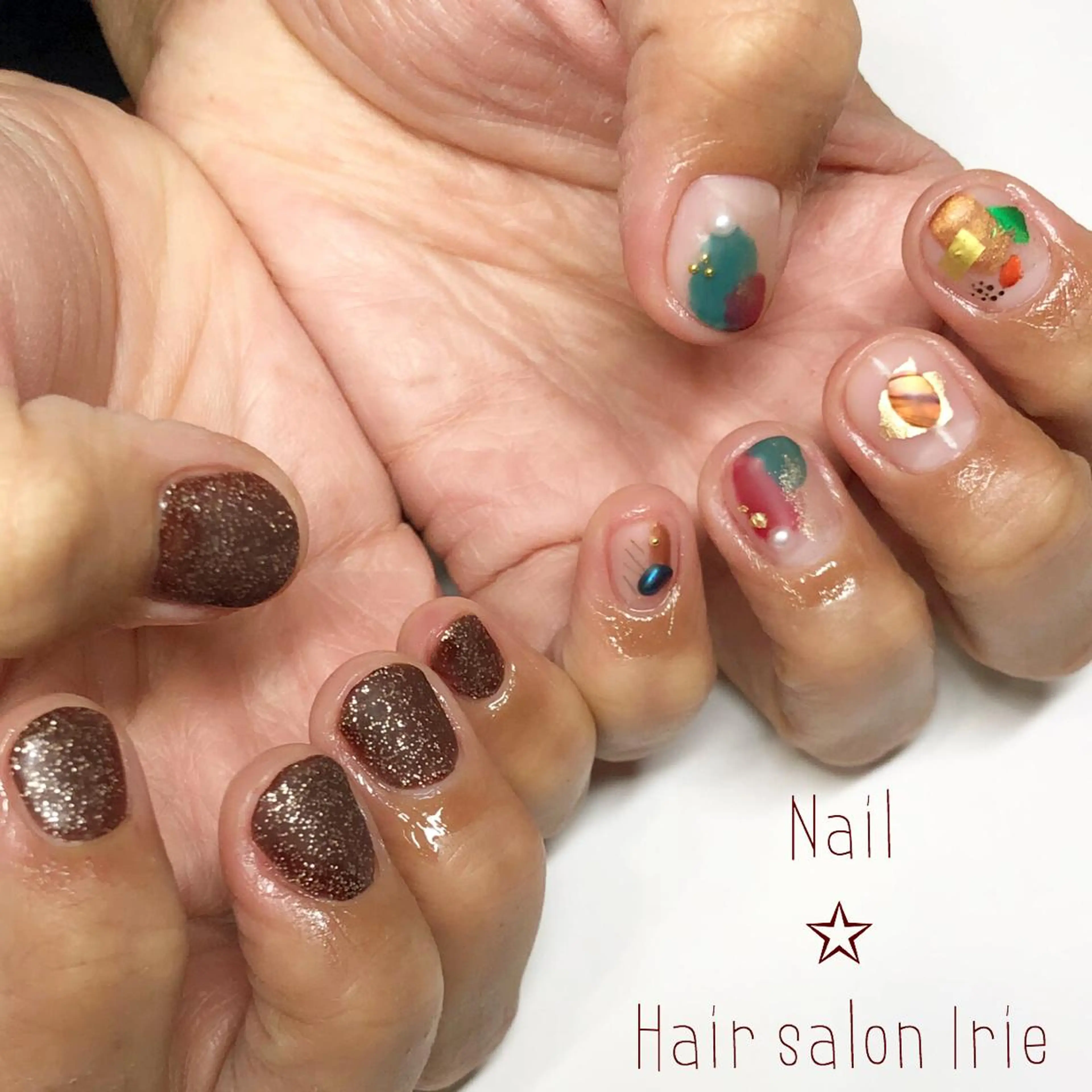 ネイル Hair salon Irie所属・與儀 知佳のネイルデザイン