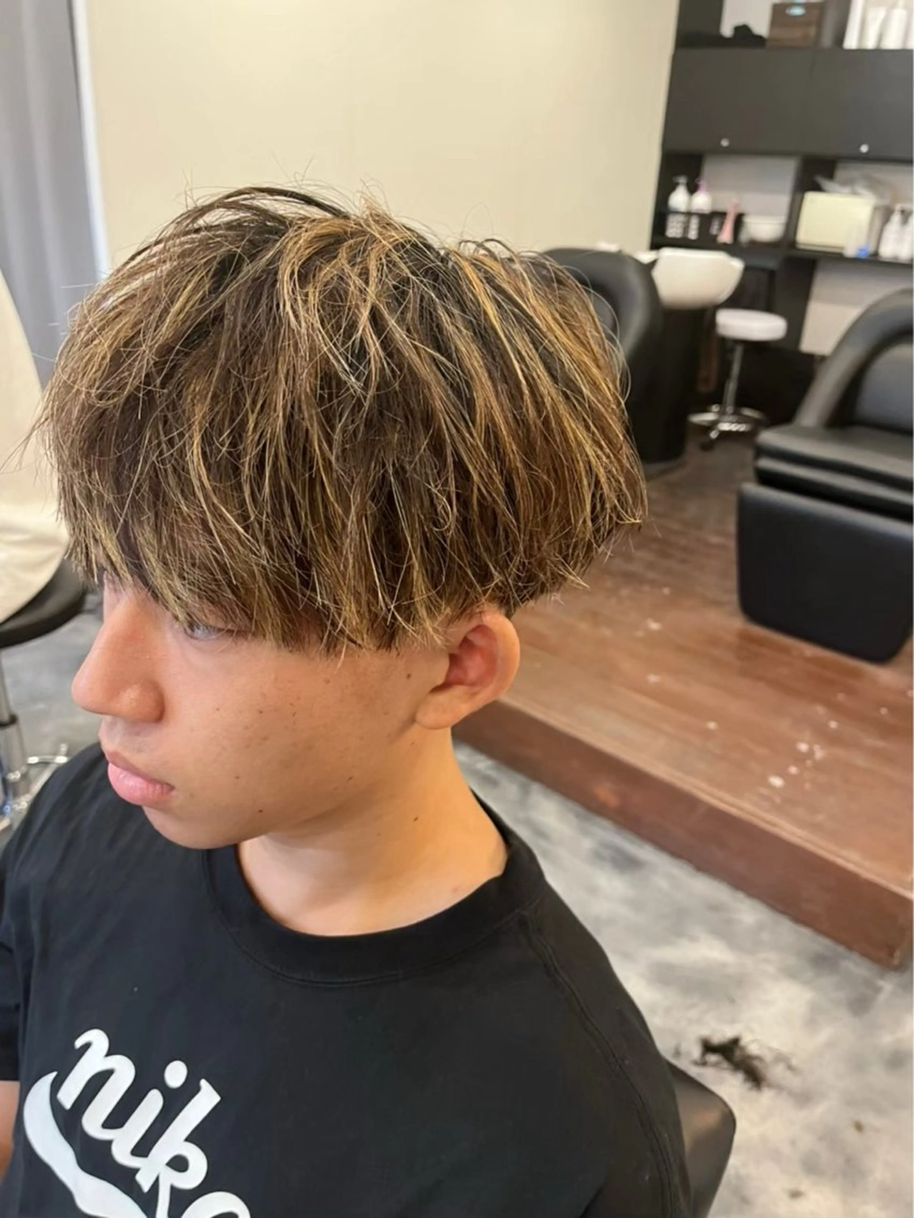 カラー+ハイライトカラーの写真