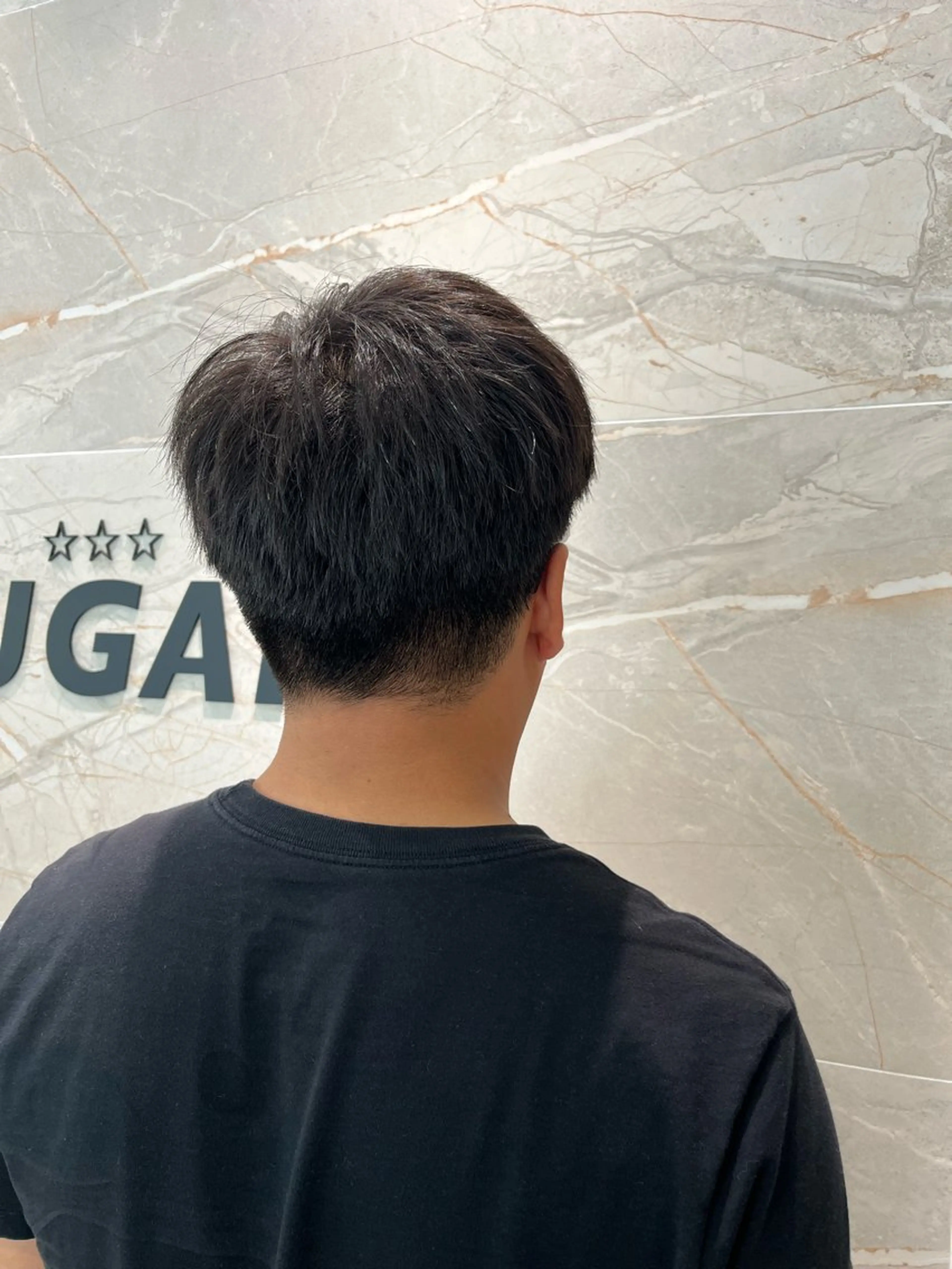 ショート メンズ カット メンズパーマモデル ／浅野未来🌼.*のヘアスタイル