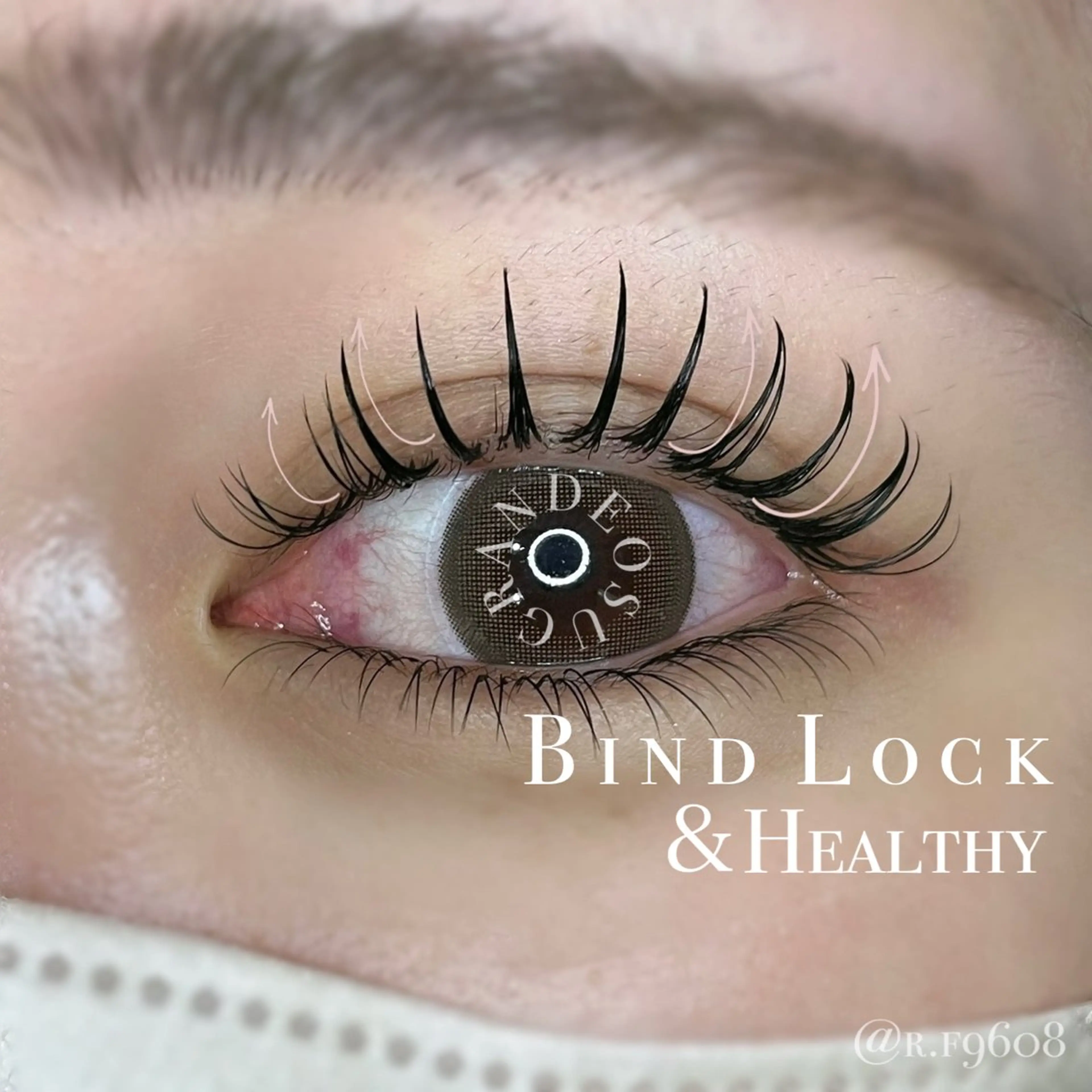 マツエク・マツパ バインドロック まつげパーマ マツエク GRANDE OSU 藤原/eye店長のマツエク・マツパデザイン