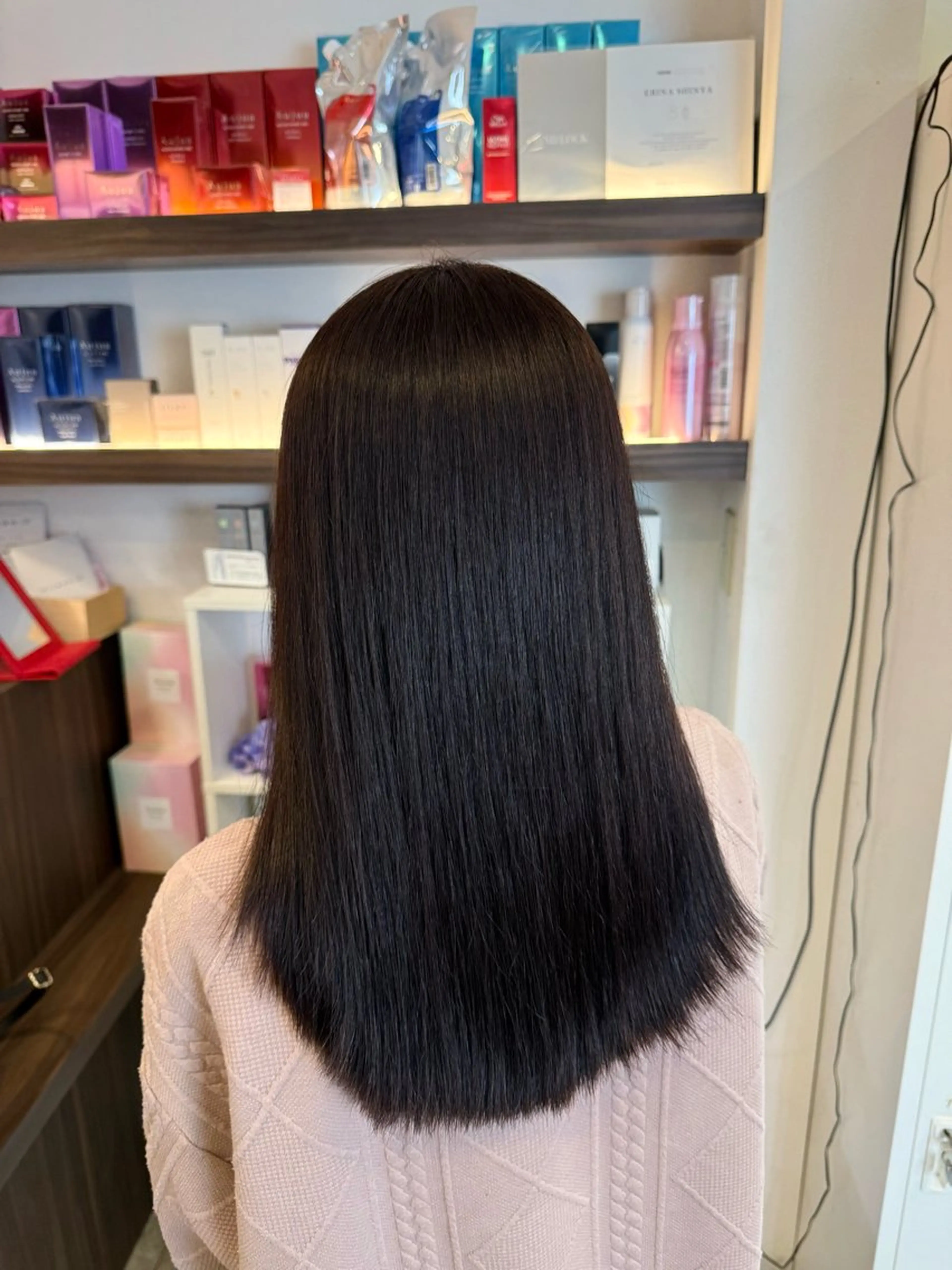 カラー 縮毛矯正 Grandoll Luxe所属・大神 鈴夏のヘアスタイル