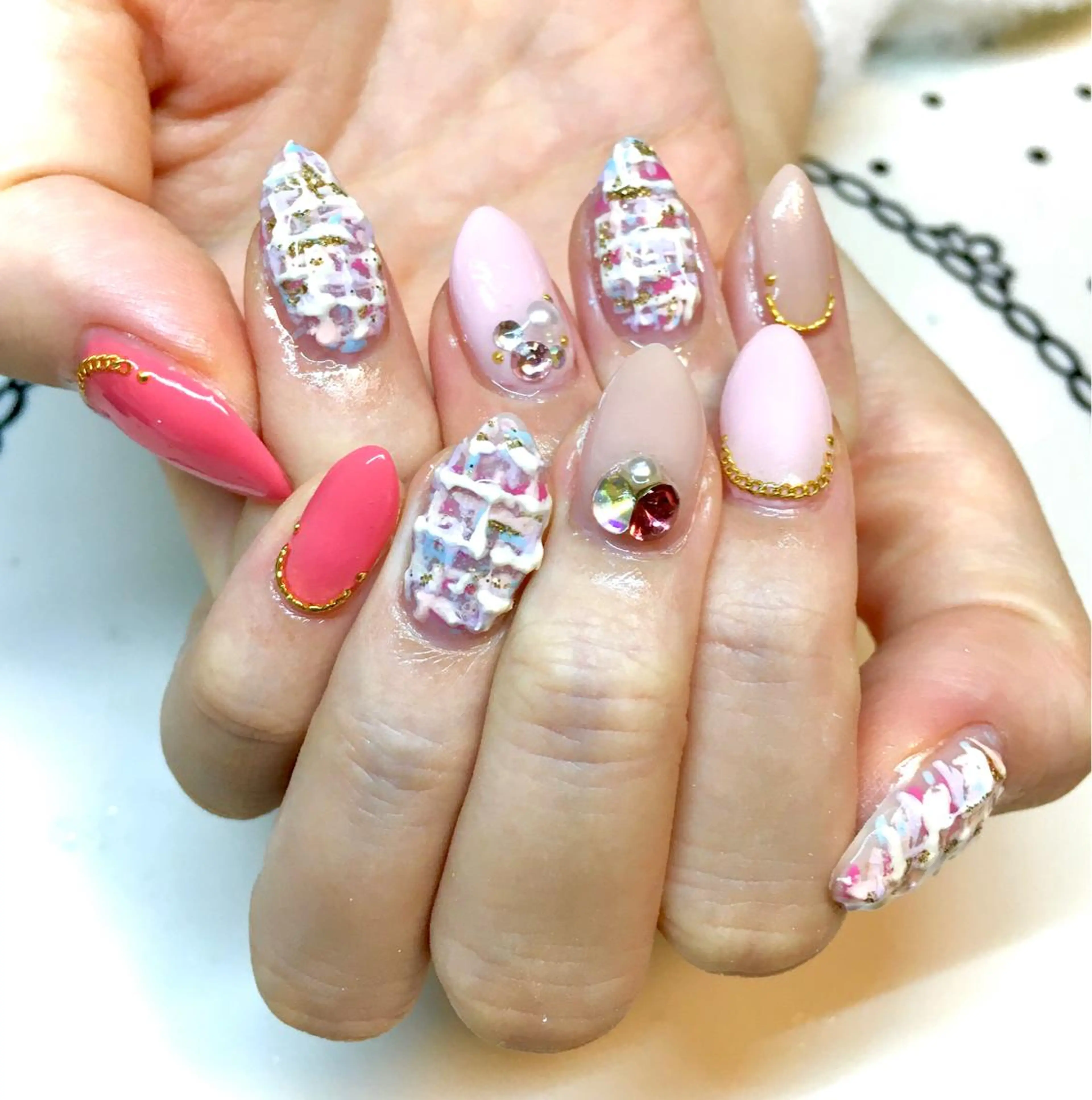 ネイル ハンドネイル nailsalon sugarr所属・nailist cocoのネイルデザイン