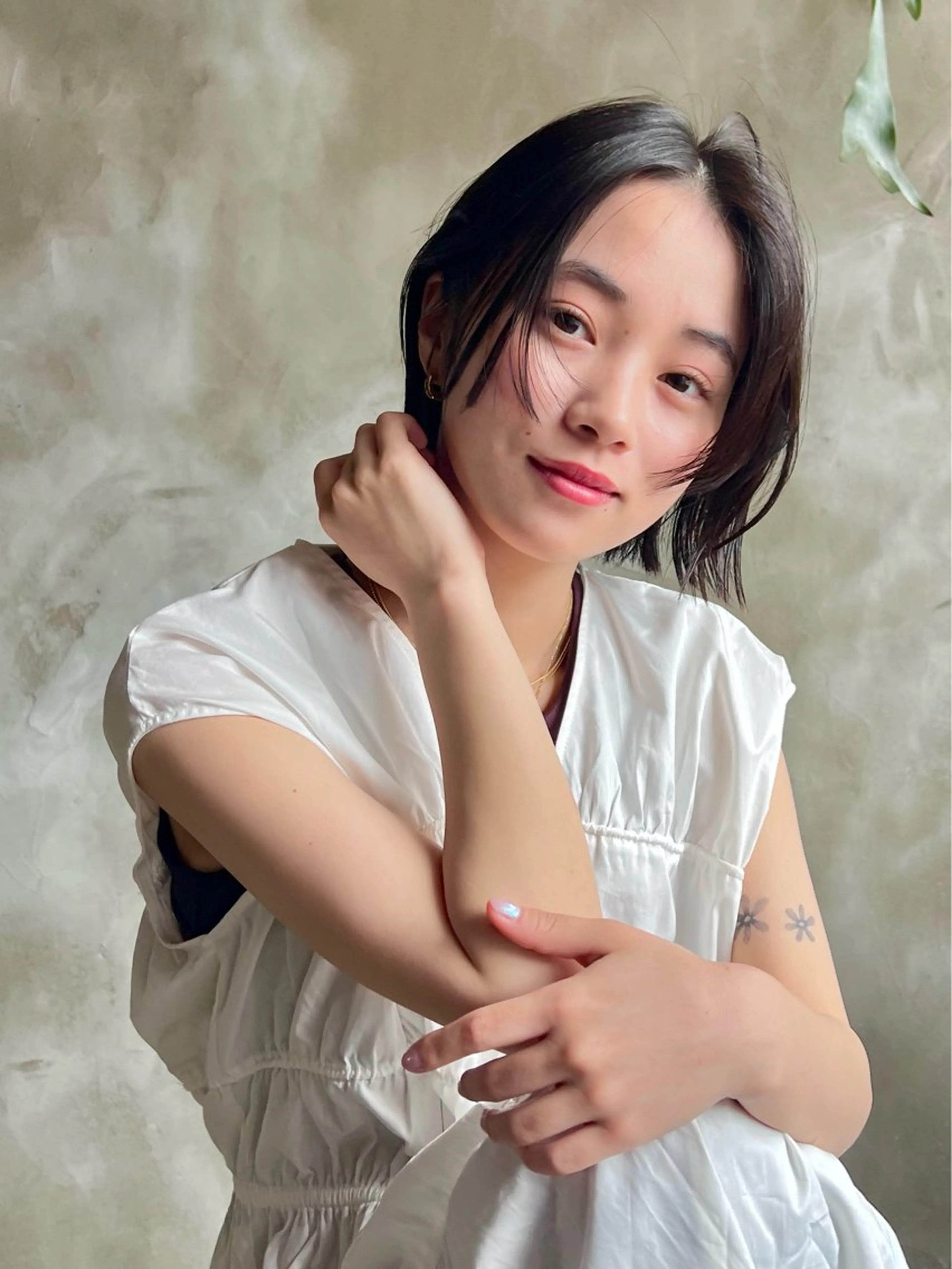 ショート カット 木村陸弥 似合わせ 透明感カラー🌿のヘアスタイル