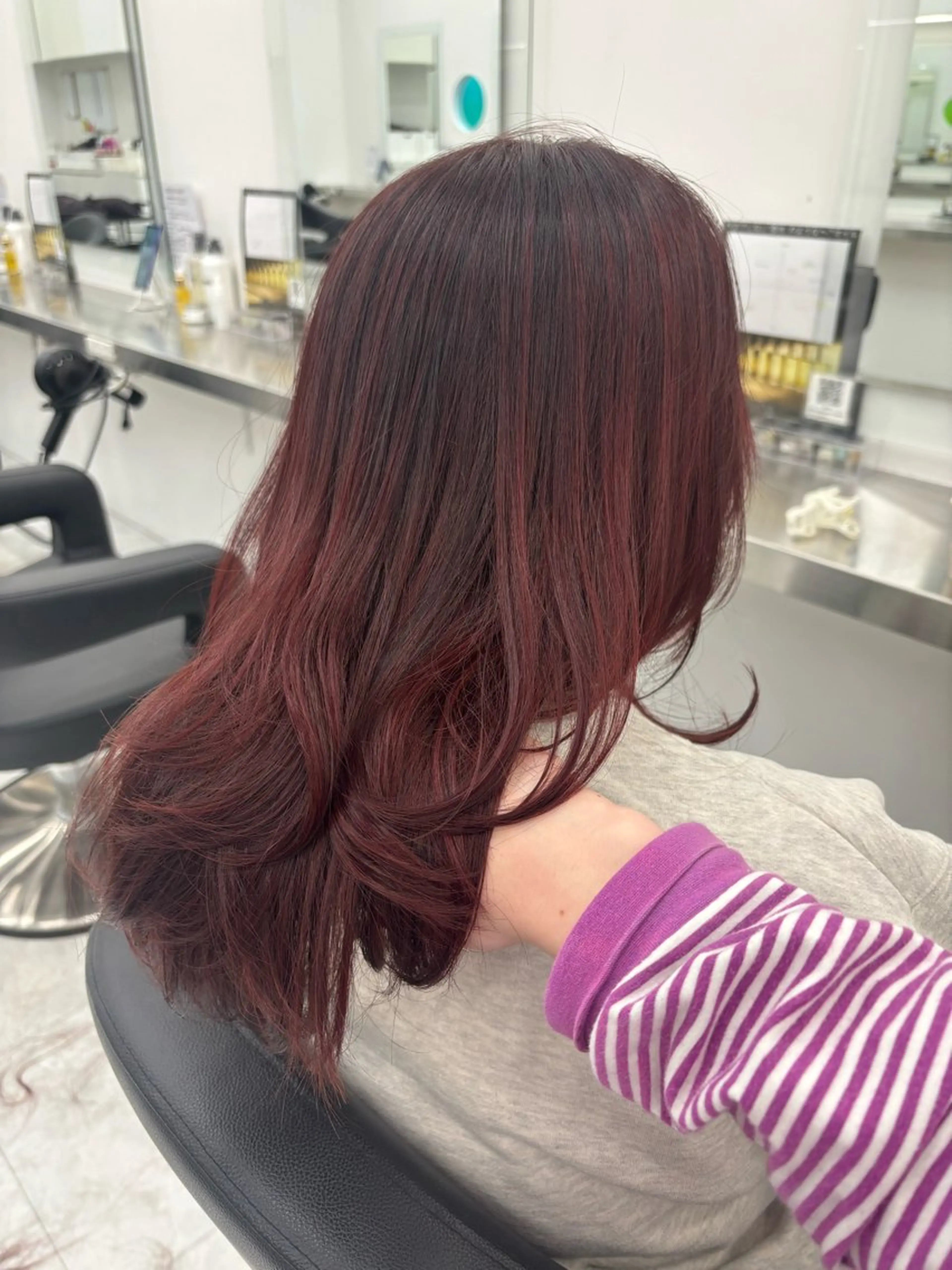 カラー ヘアカラー トリートメント Wカラー/暖色/べ ージュりく©︎🐝のヘアスタイル