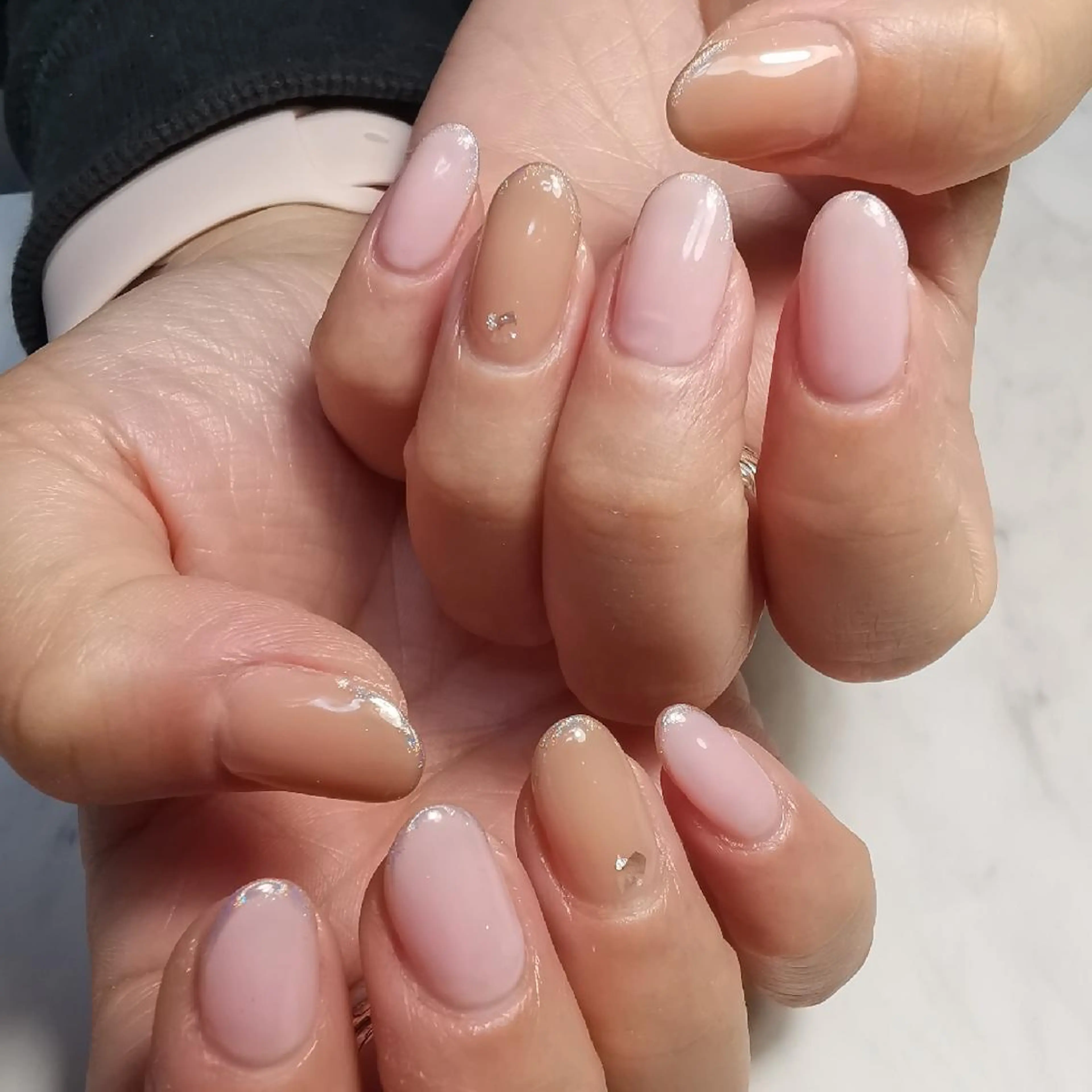 ネイル フレンチネイル ハンドネイル reve あやののネイルデザイン