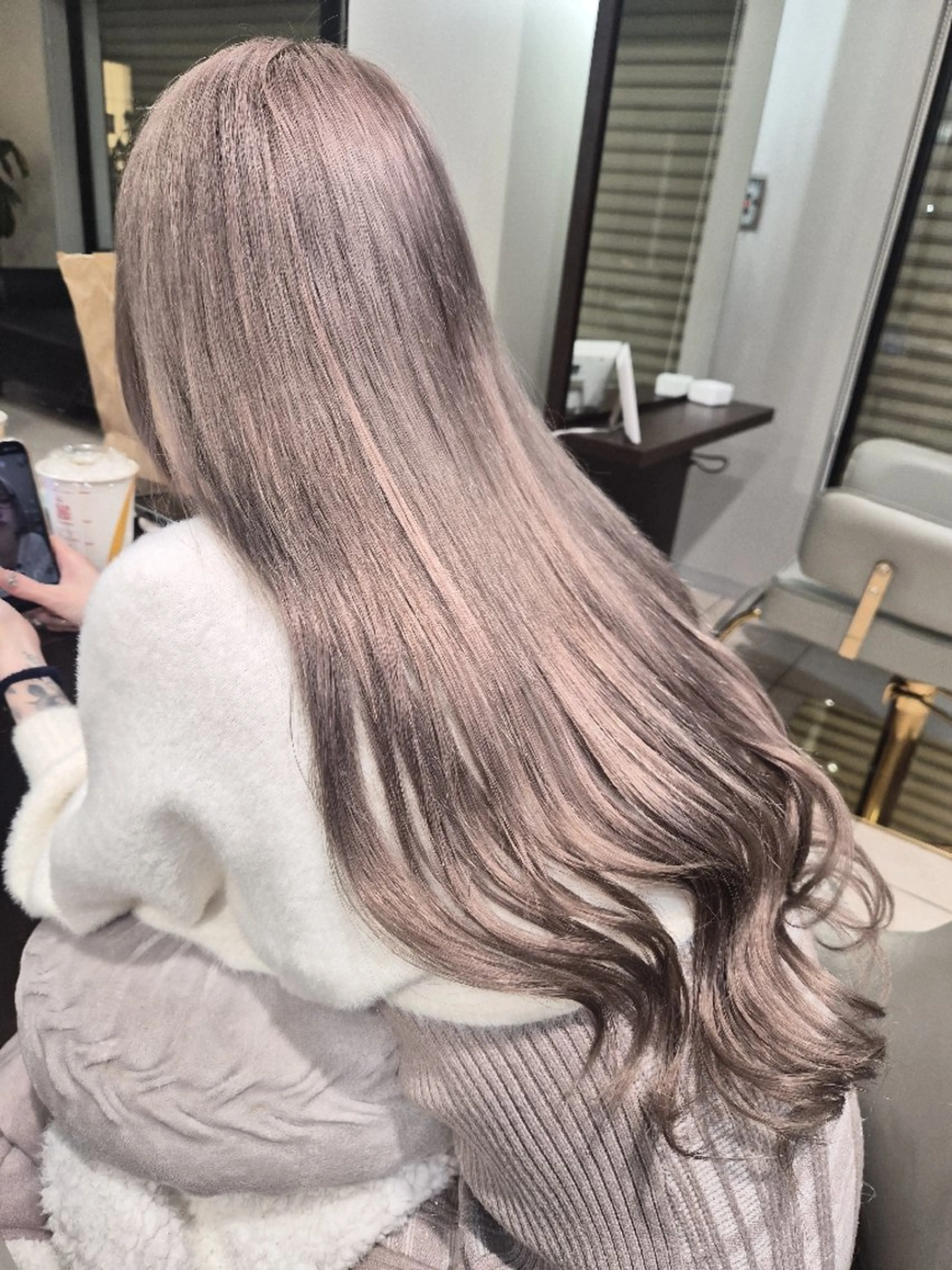 ロング カラー ヘアカラー Miyavi/カラー ショートボブのヘアスタイル