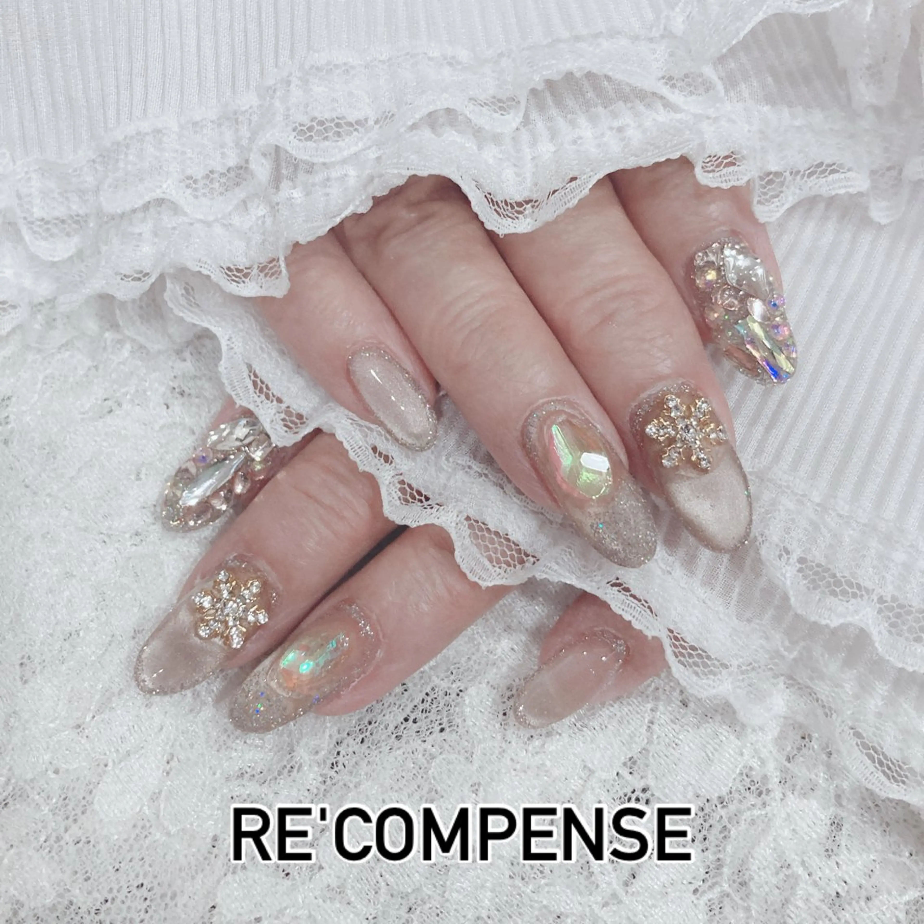 ネイル RE'COMPENSE所属・れこん ぱんすのネイルデザイン