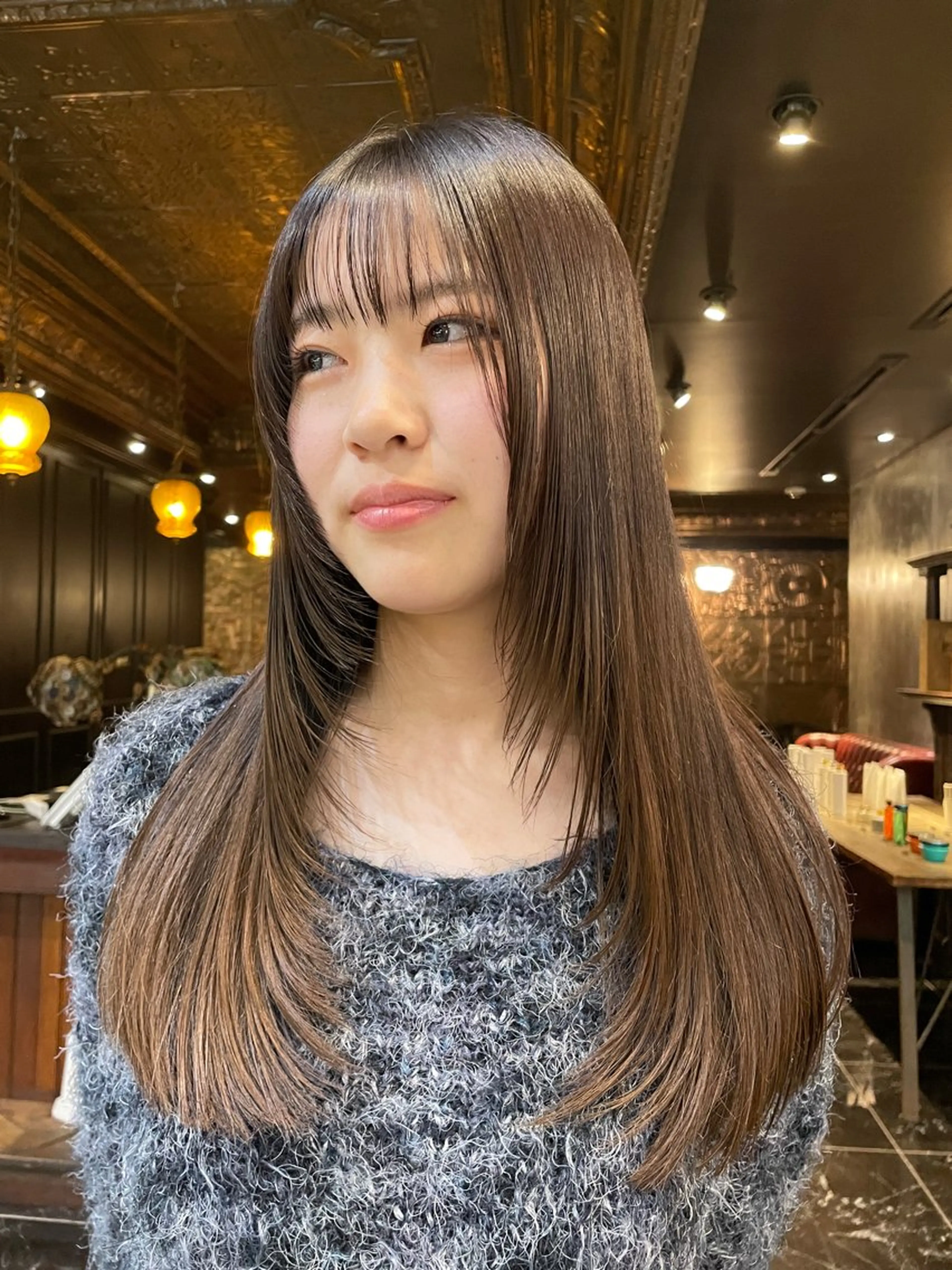 ロング ルカ/ ニュアンスヘアのヘアスタイル