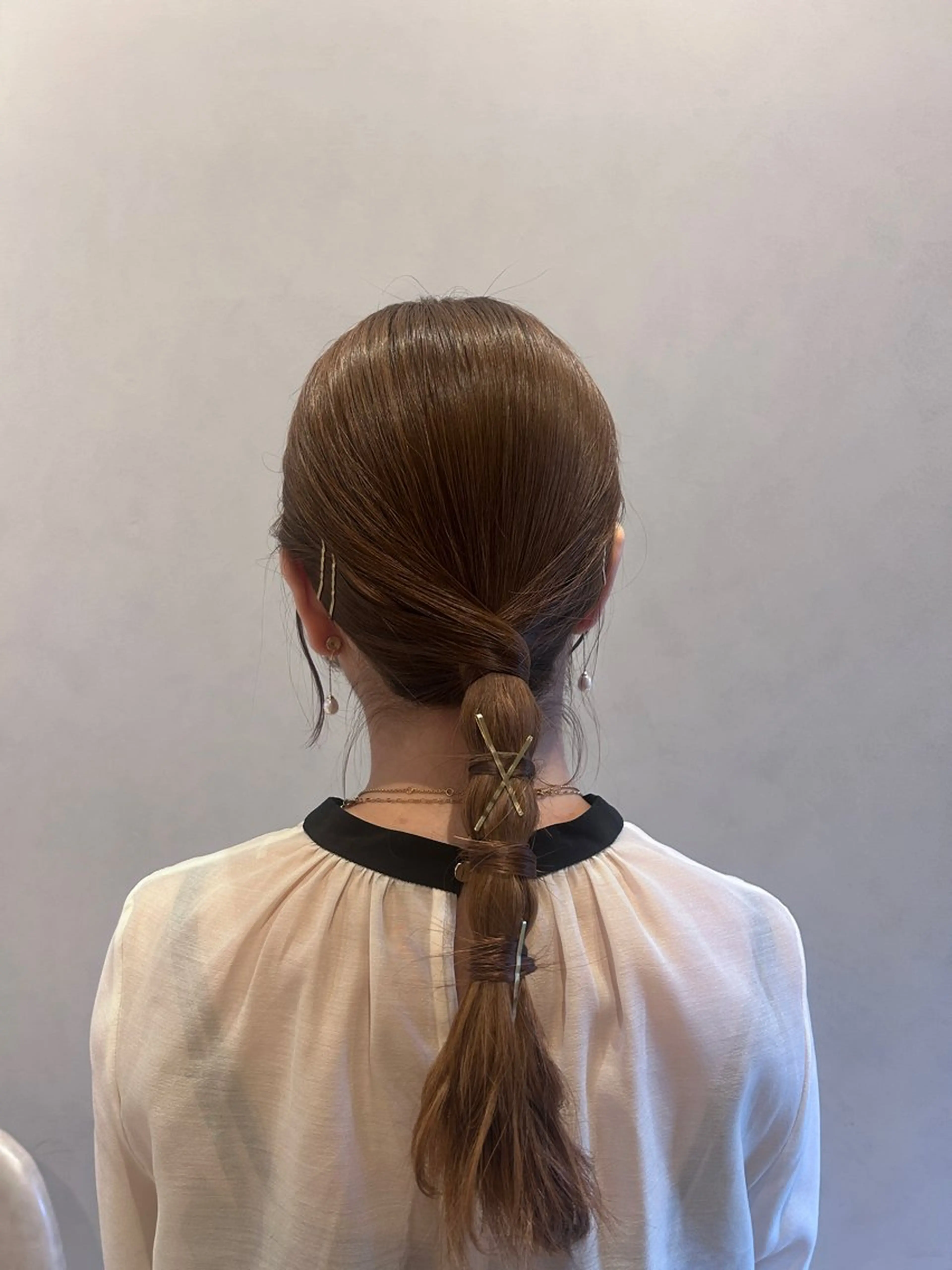 セミロング ヘアセット 🍀olelo国立 🐱みどりこのヘアスタイル