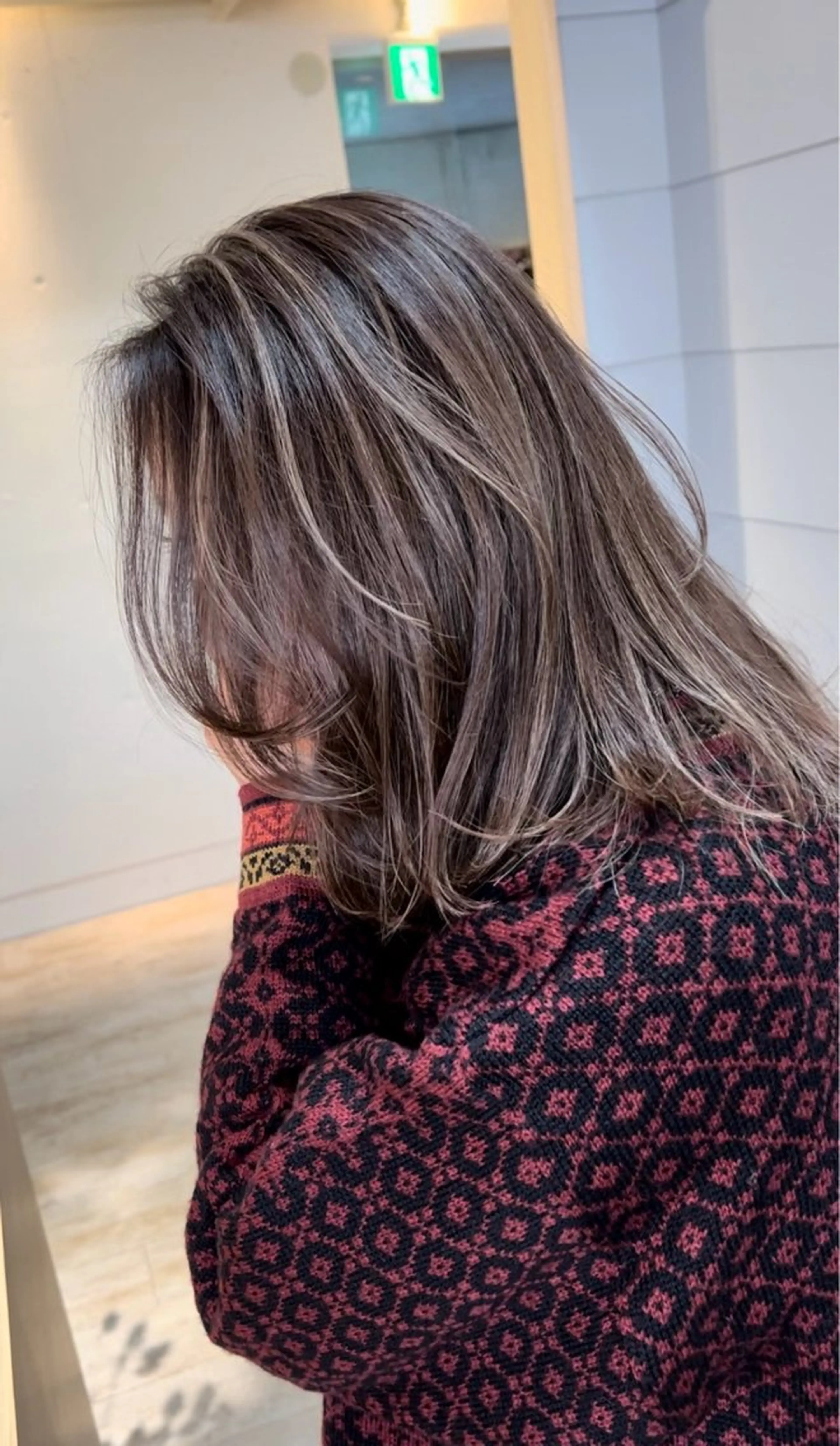 カラー 高難易度縮毛矯正　春日井　Soea(ソイア)所属・多久間 喬介のヘアスタイル