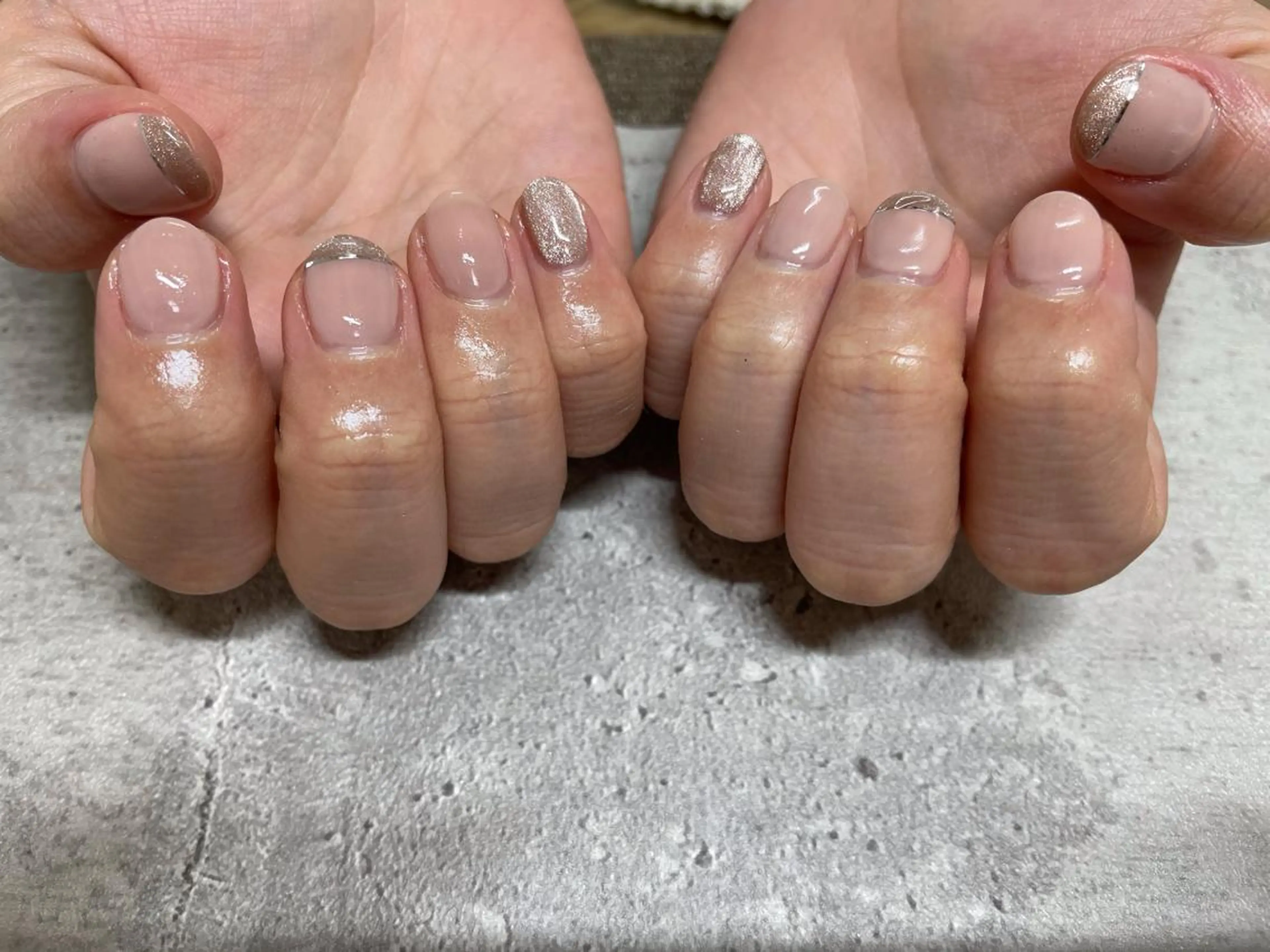 ネイル ハンドネイル Mogu nail 二子玉川のネイルデザイン