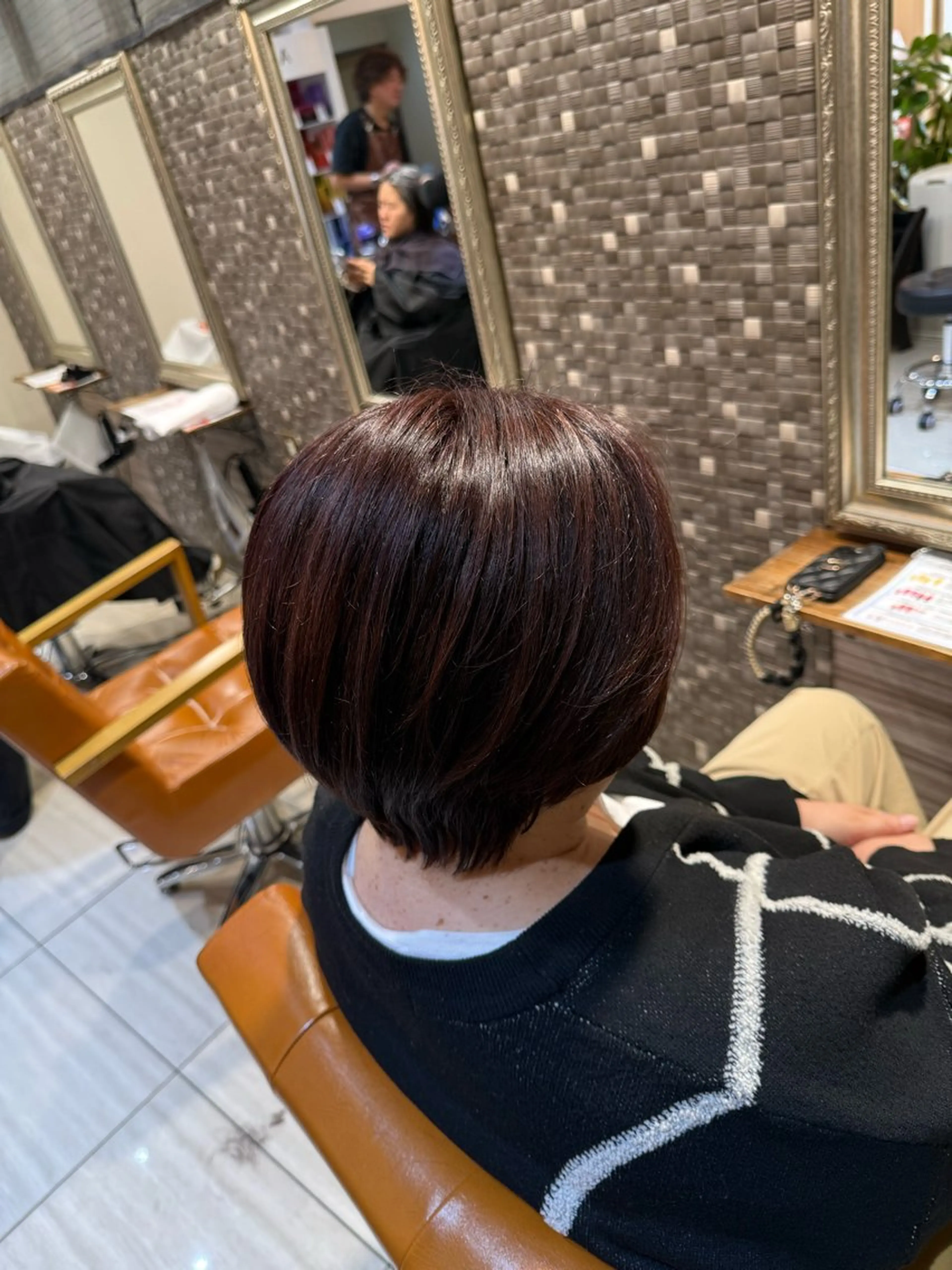 ショート カラー カット ヘアカラー トリートメント 🫧艶髪職人/相模 大野/新井公輔🫧のヘアスタイル