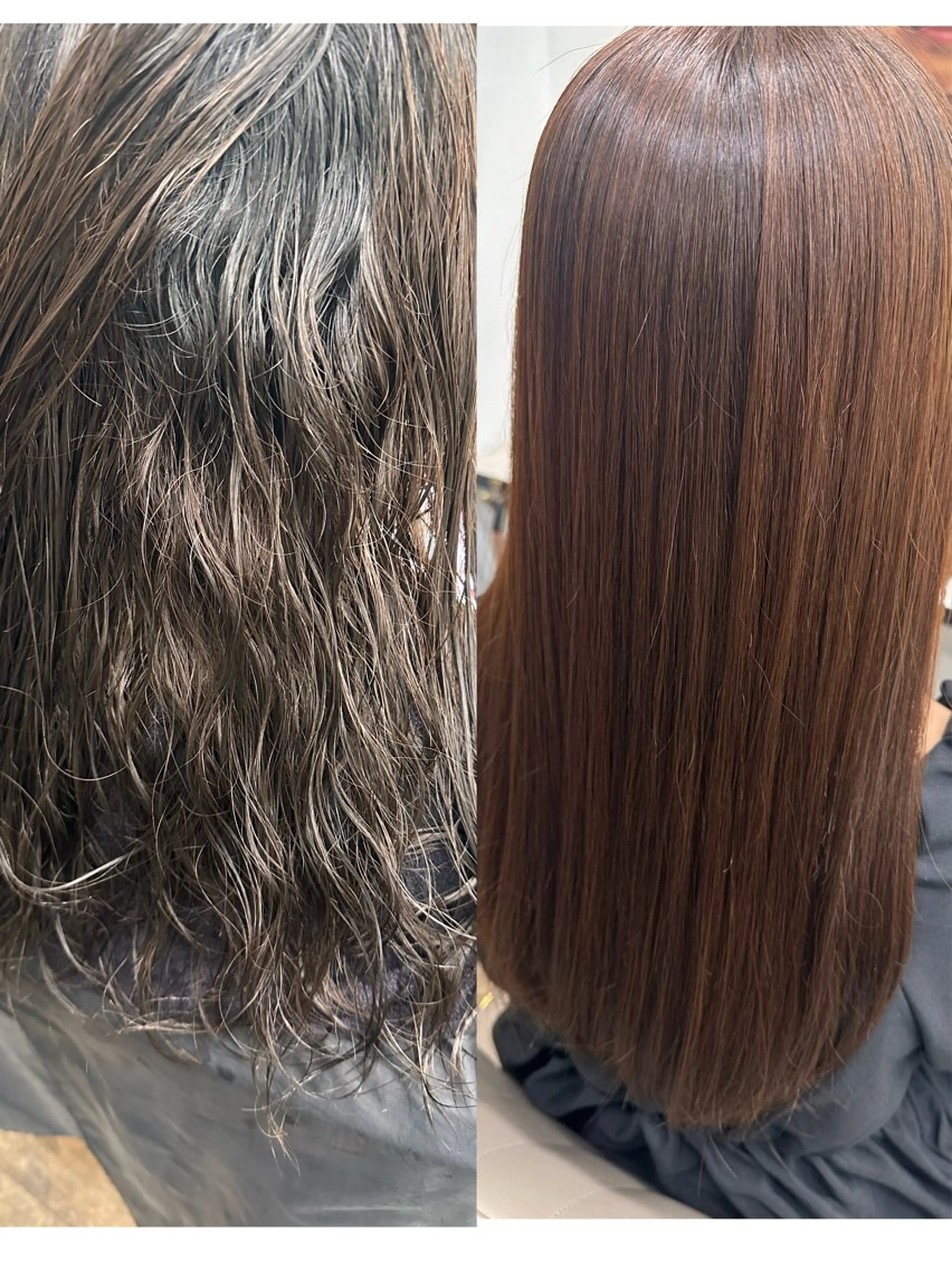 カラー パーマ ストレートパーマ ⟡.·mamiya 縮毛矯正/ヘアセットのヘアスタイル