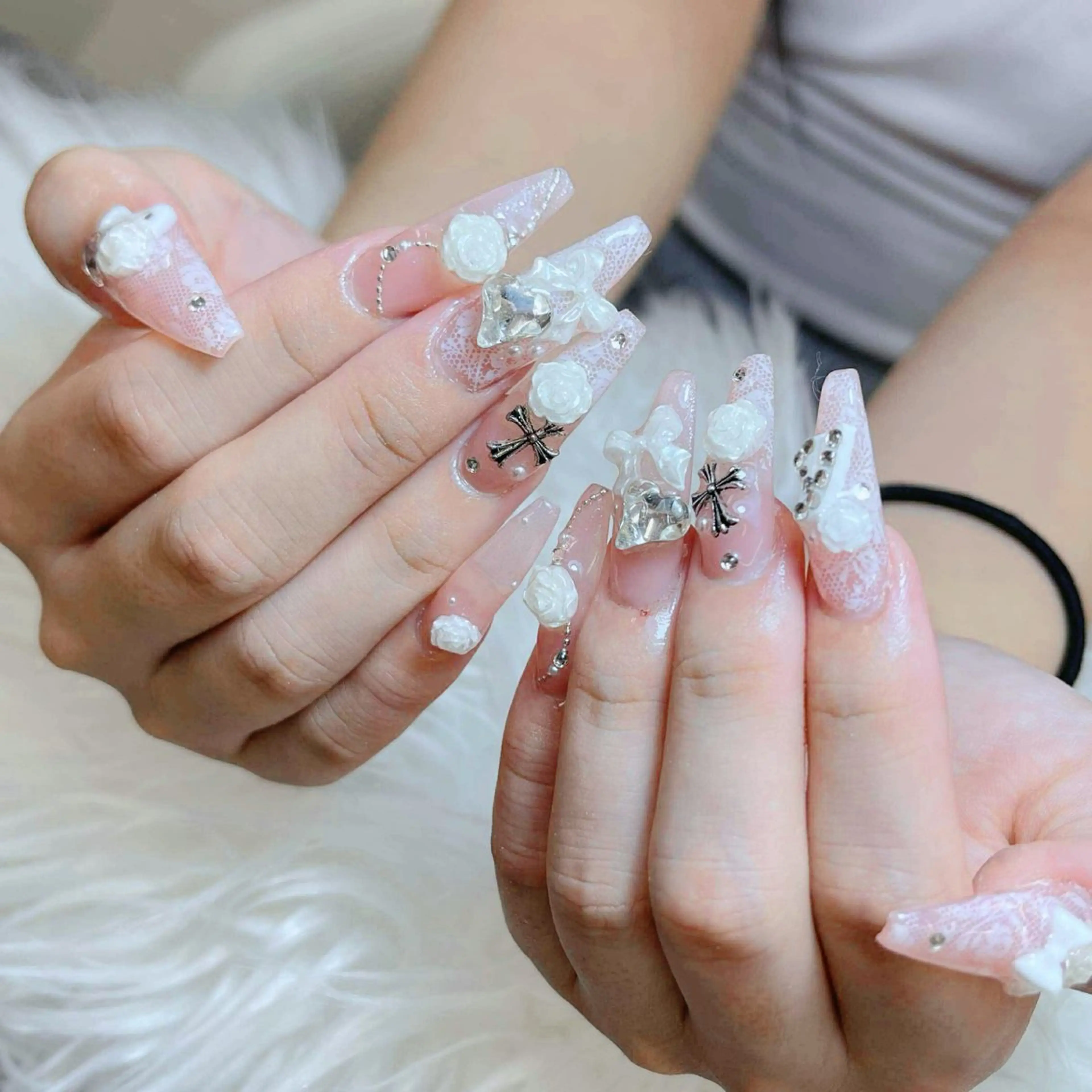 ネイル ハンドネイル ANH NAIL ゴテゴテ専門店💎のネイルデザイン