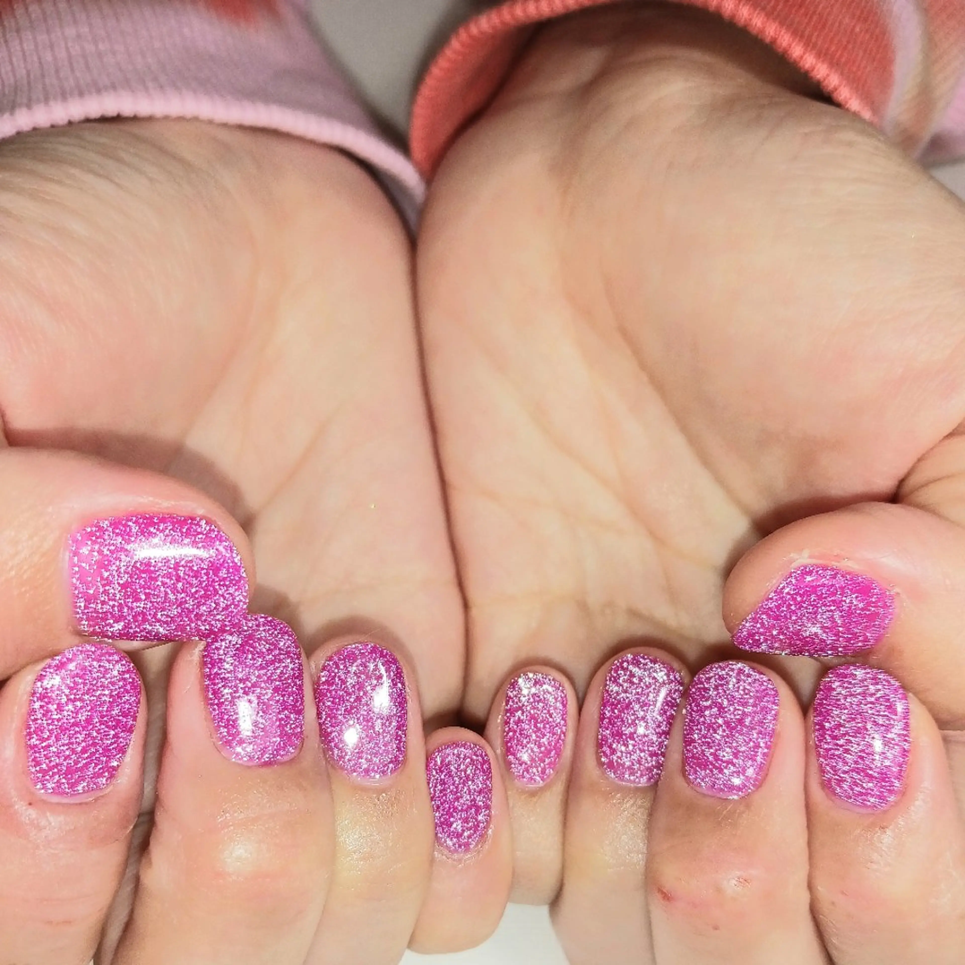 ネイル フラッシュネイル ジェルネイル 持ち込み ワンカラーネイル ピンク ハンドネイル owlnail /持込みデザイン専門のネイルデザイン