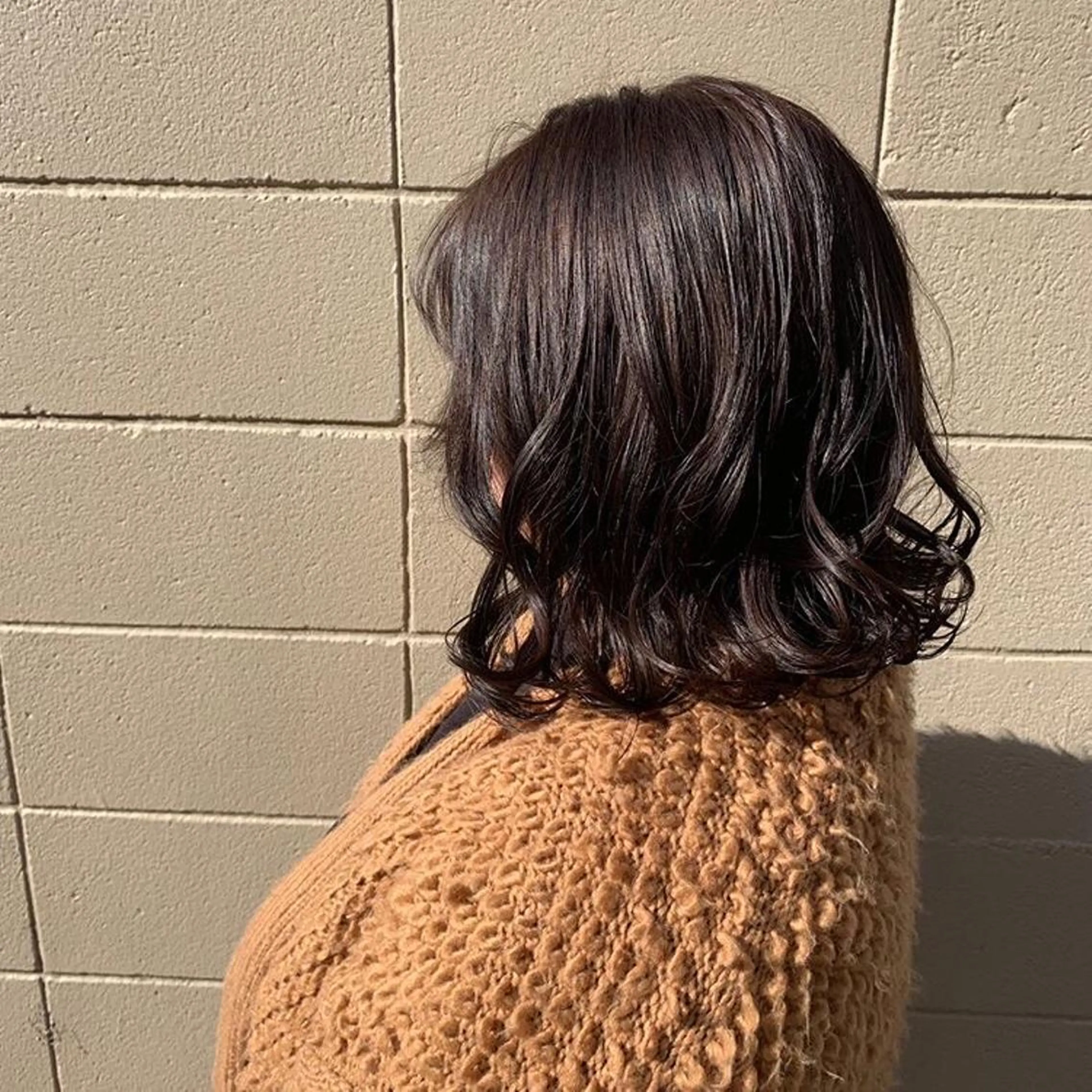 ミディアム カラー カット ヘアカラー トリートメント しのはら まどかのヘアスタイル